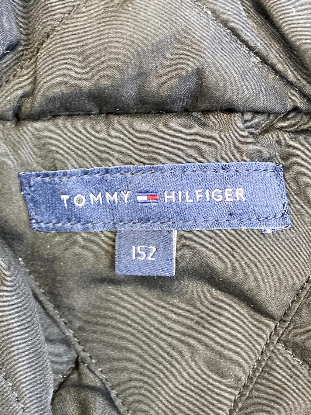 Winterjacken Jacken & Westen Kleidung Winterjacke Wachsjacke Tommy Hilfiger Label Image Second Hand