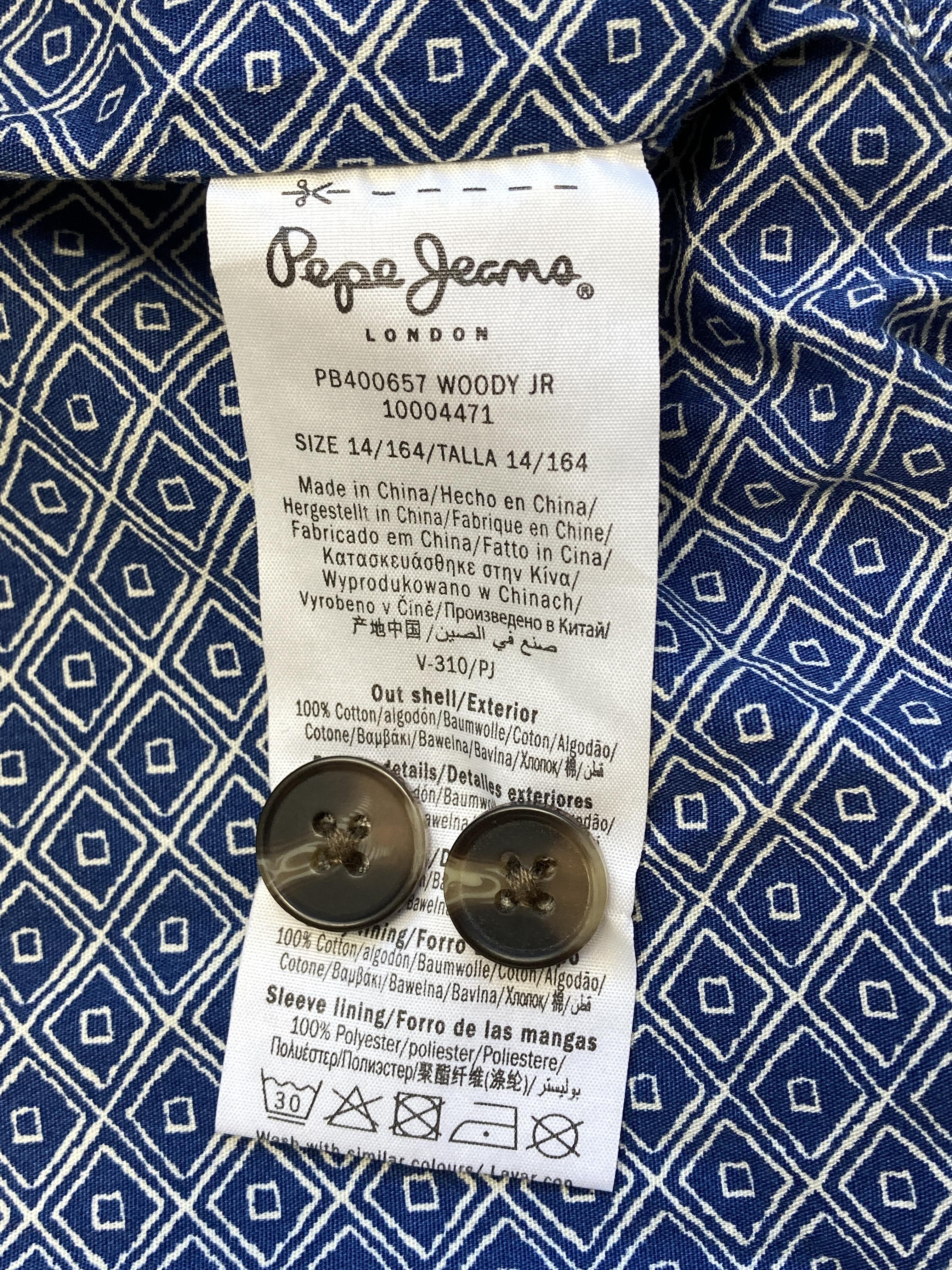 Übergangsjacken Jacken & Westen Kleidung Übergangsjacke Pepe Jeans  Care Label Second Hand