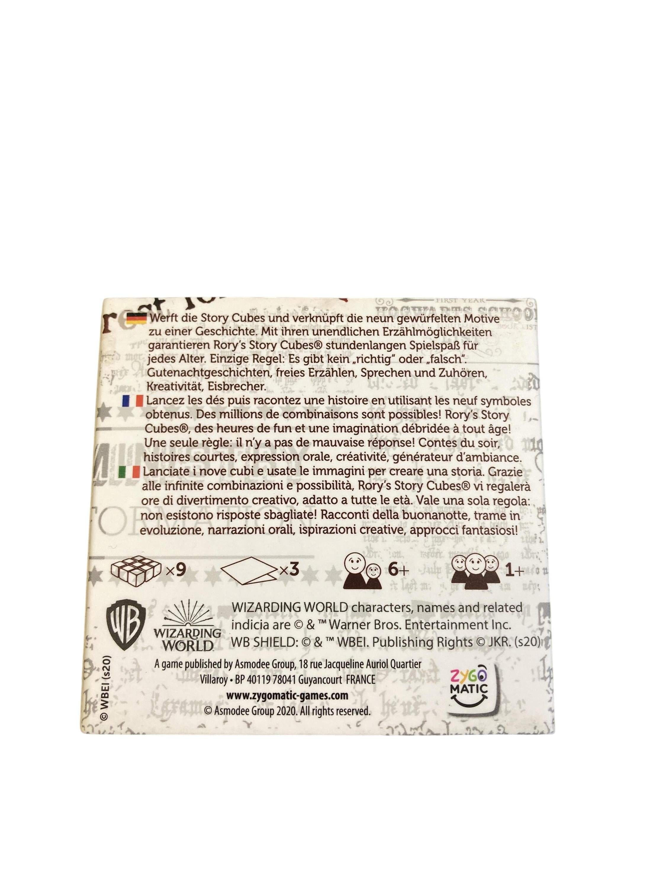 Brett- / Gesellschaftsspiele Spielen & Lernen Story Cube Harry Potter Wizarding World Rear Image Second Hand