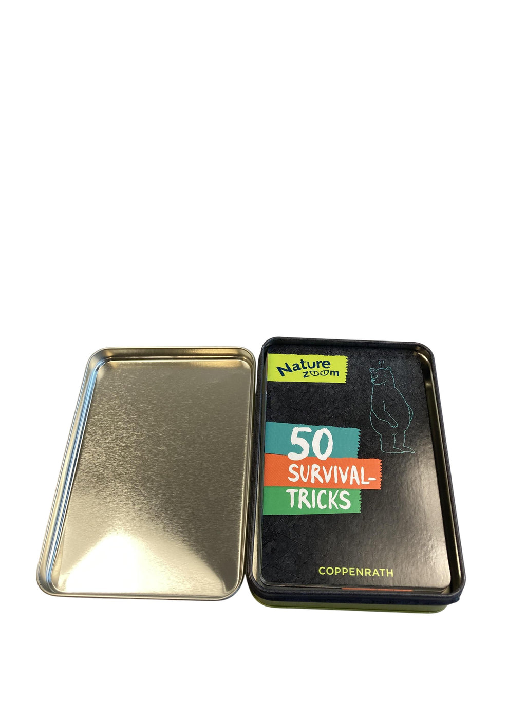 Kartenspiele Brett- / Gesellschaftsspiele Spielen & Lernen 50 Survial Tricks Coppenrath Label Image Second Hand