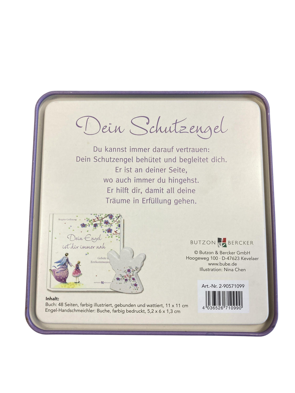 Bücher Spielen & Lernen Mein Schutzengel Erstkommunion Butzon Bercker Rear Image Second Hand