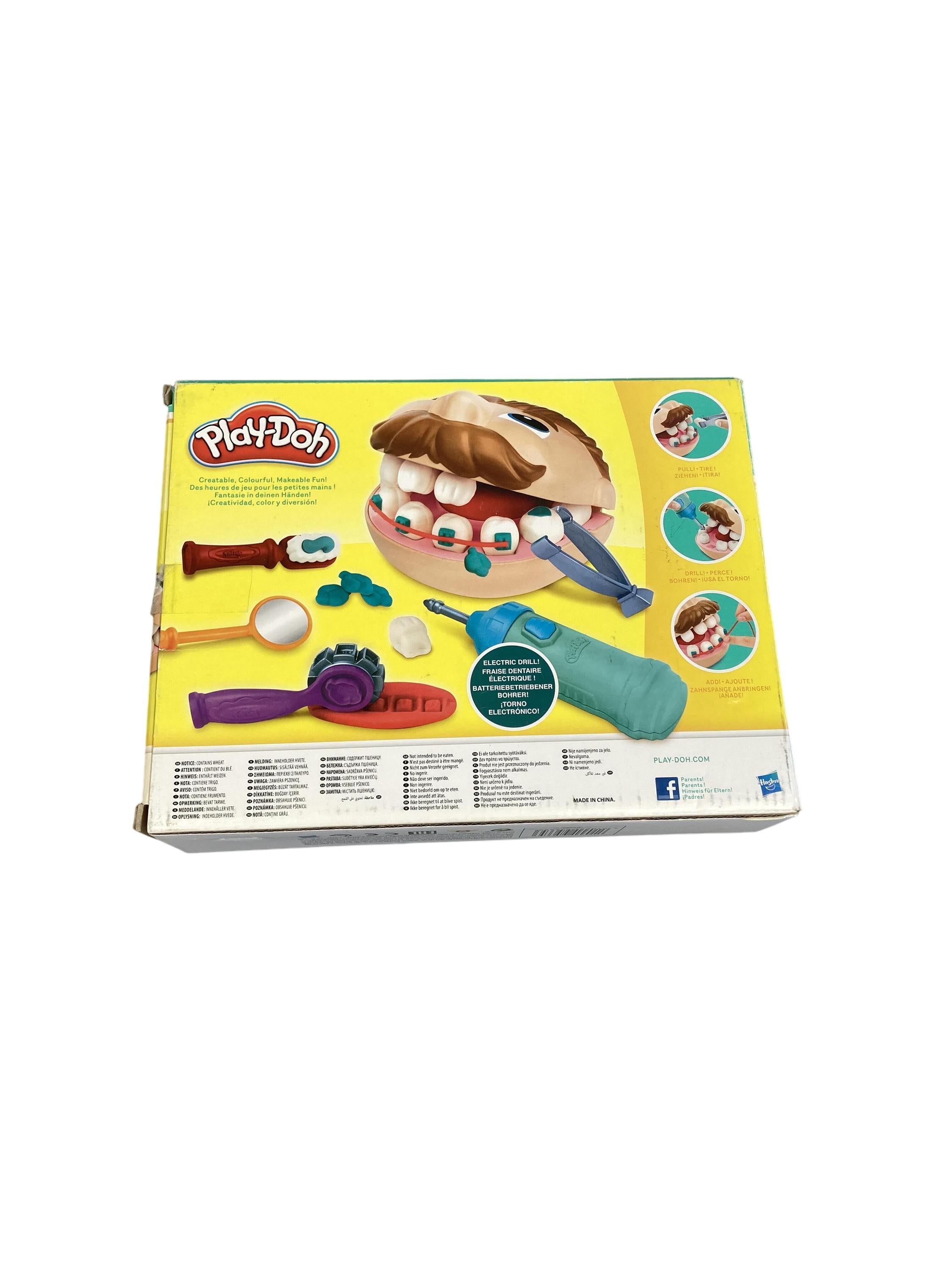 Knete Fädeln, Sortieren & Kneten Spielen & Lernen Play-Doh Dr.Wackelzahn Hasbro Label Image Second Hand