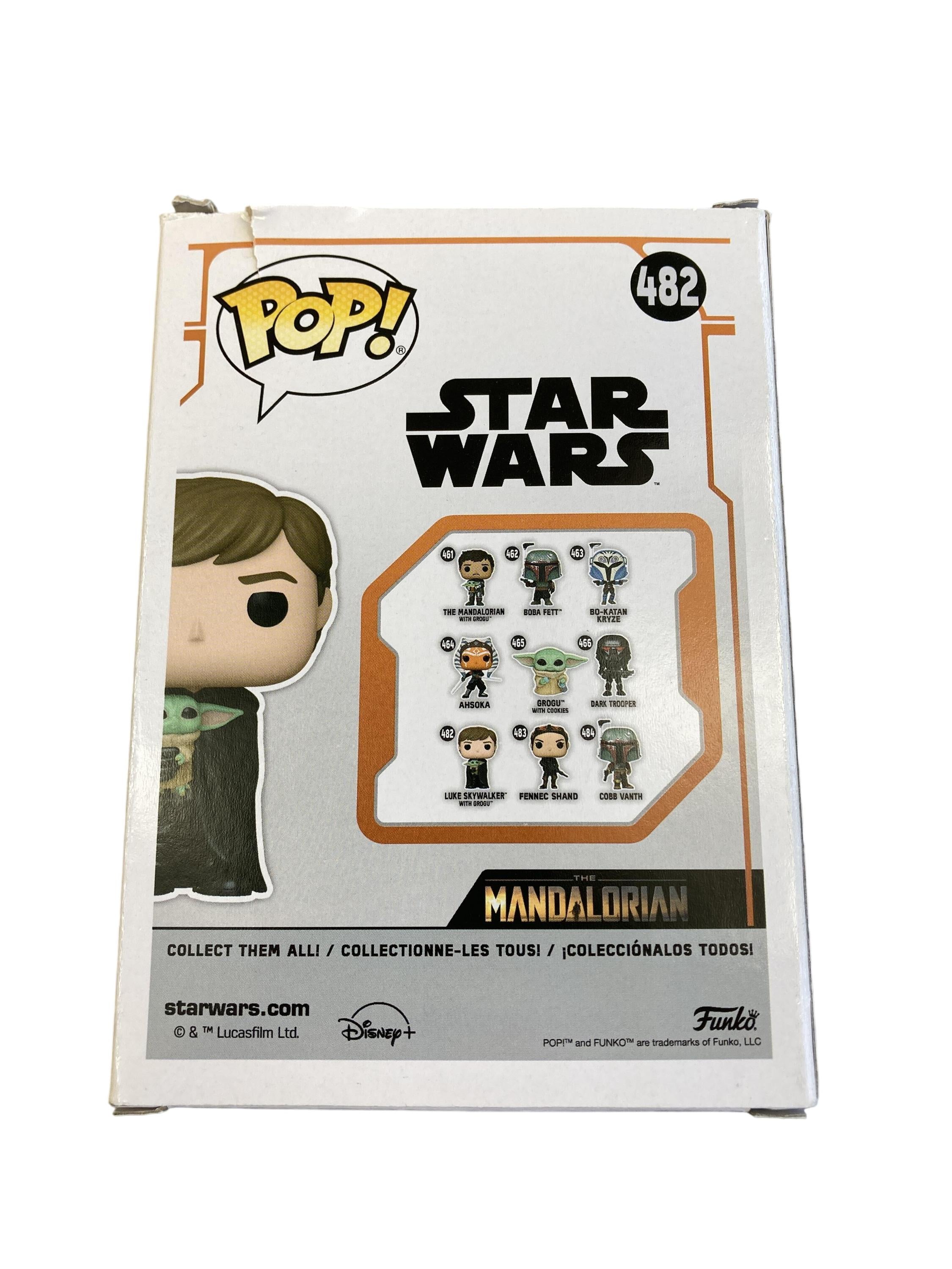 Spielfiguren Figuren & Sammeln Spielen & Lernen Pop Luke Skywalker with Grogu 482 Funko  Rear Image Second Hand