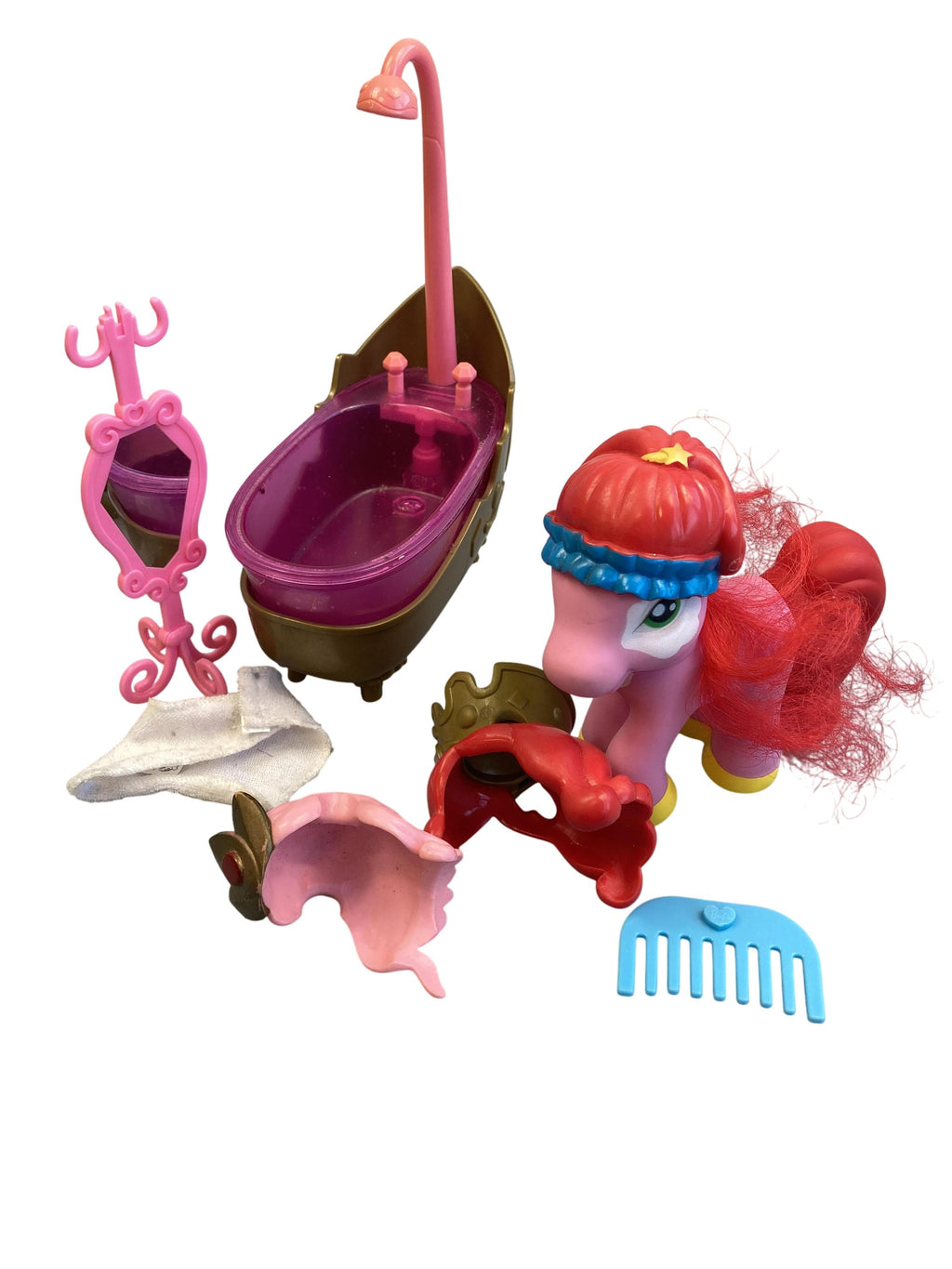 Spielfiguren Figuren & Sammeln Spielen & Lernen Filly Pony Dusch Set Simba Label Image Second Hand