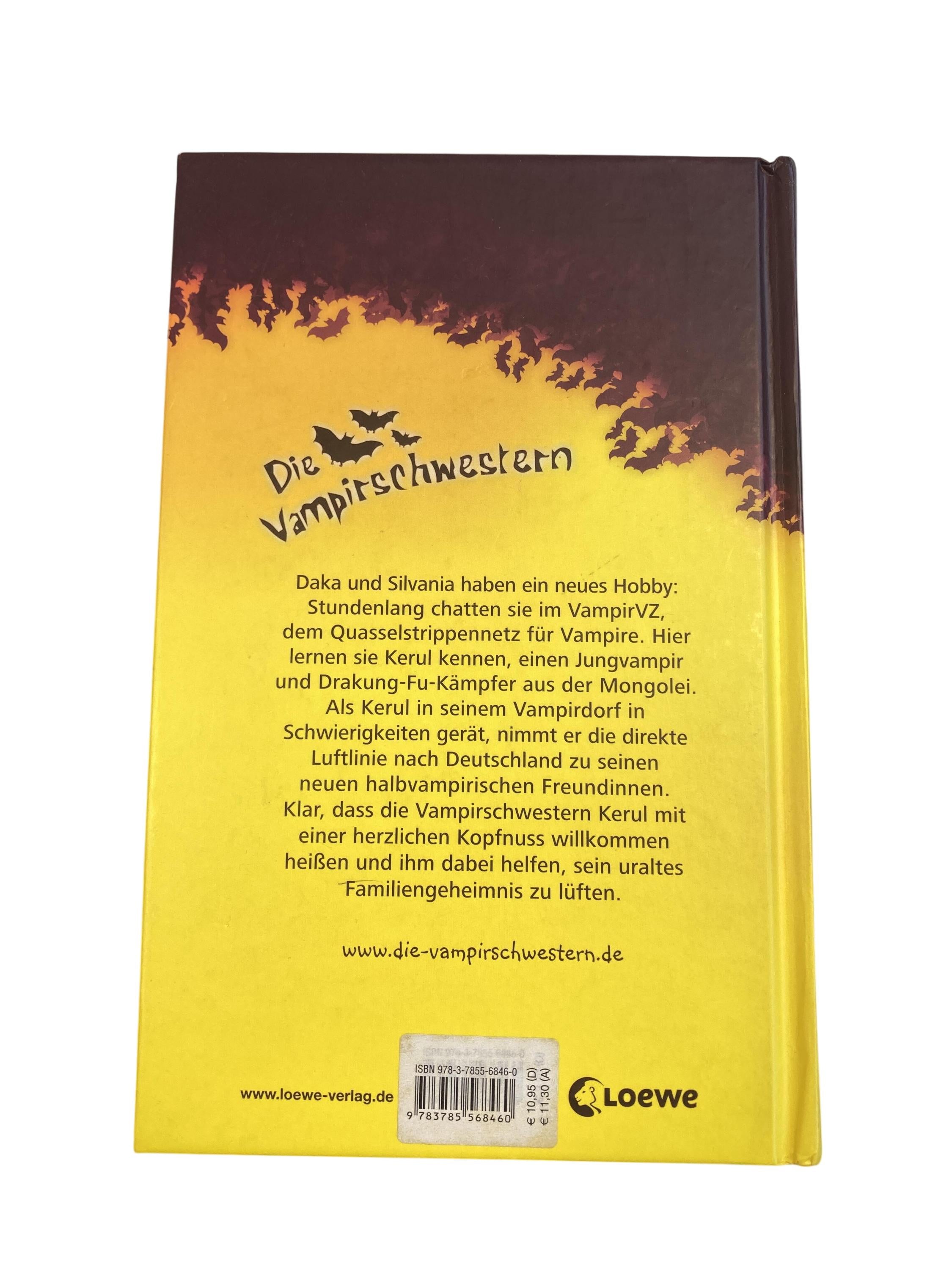 Kinderbücher Bücher Spielen & Lernen Die Vampirschwestern - Der Meister des Drackung Fu Loewe Rear Image Second Hand