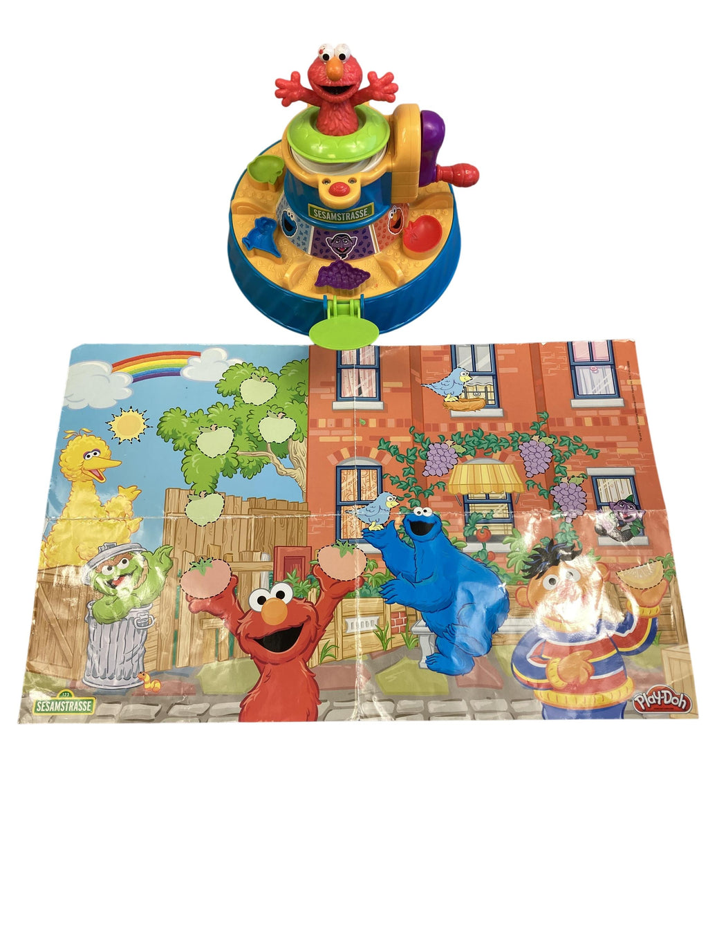 Fädeln, Sortieren & Kneten Spielen & Lernen Play-Doh Sesamstrasse Farb Mixer Hasbro New Misc Image 1 Second Hand