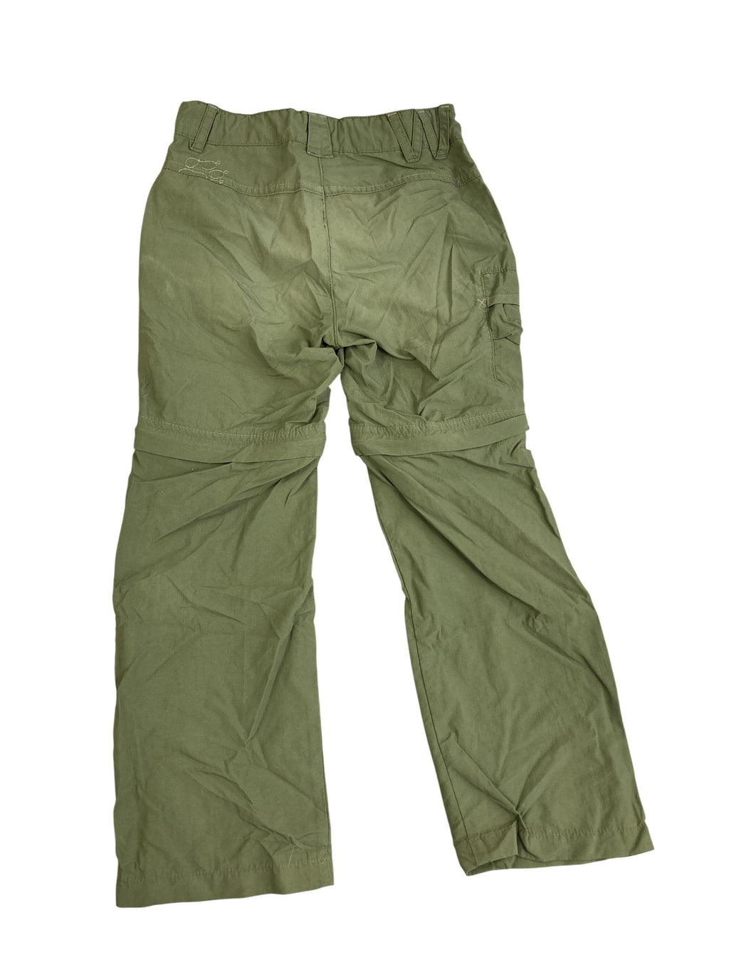 Outdoorhosen Outdoorhosen Kleidung Zip-off Wanderhose UV Shield Jack Wolfskin Rear Image Second Hand