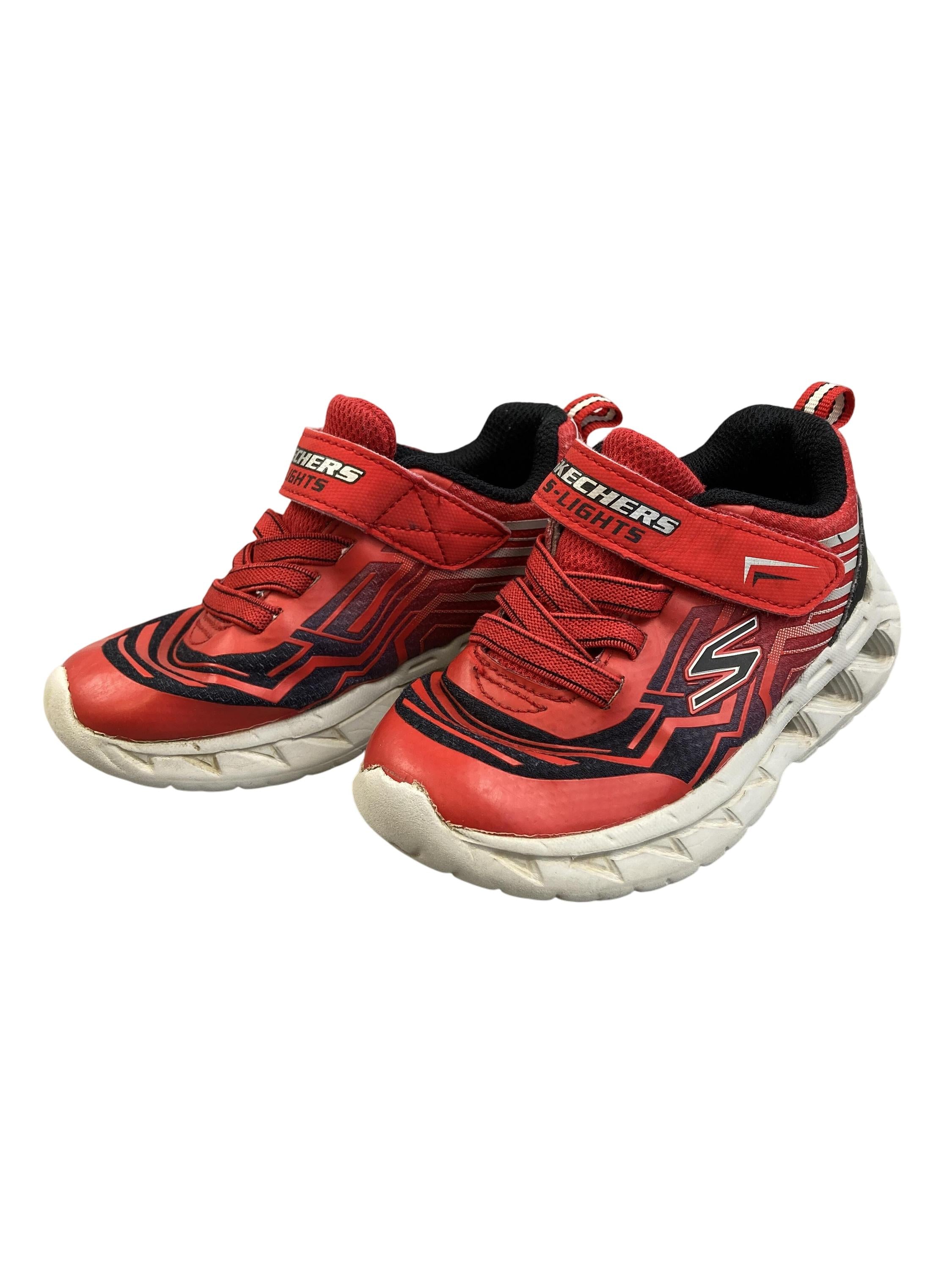 Turnschuhe Sportschuhe Schuhe Turnschuhe S-Lights Skechers Front Image Second Hand