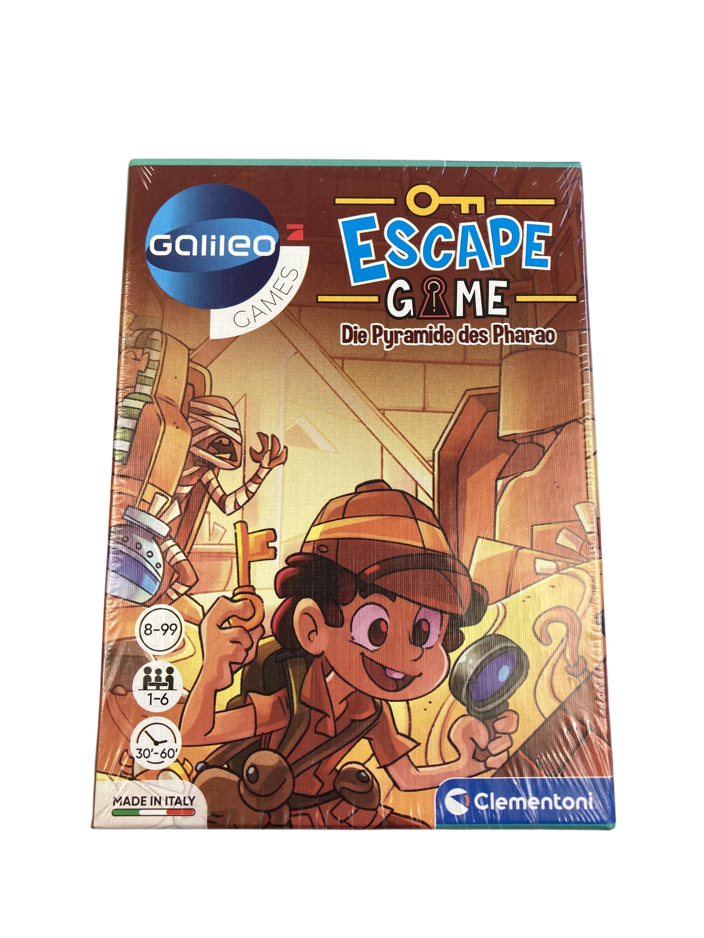 Brett- / Gesellschaftsspiele Spielen & Lernen Esacpe Game - Die Pyramide des Pharao Clementoni Front Image Second Hand