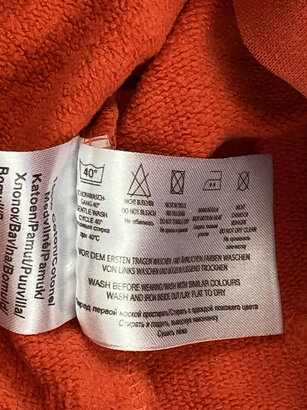 Hoodies Sweatshirts & Hoodies Kleidung Hoodie Marc o Polo Care Label Second Hand