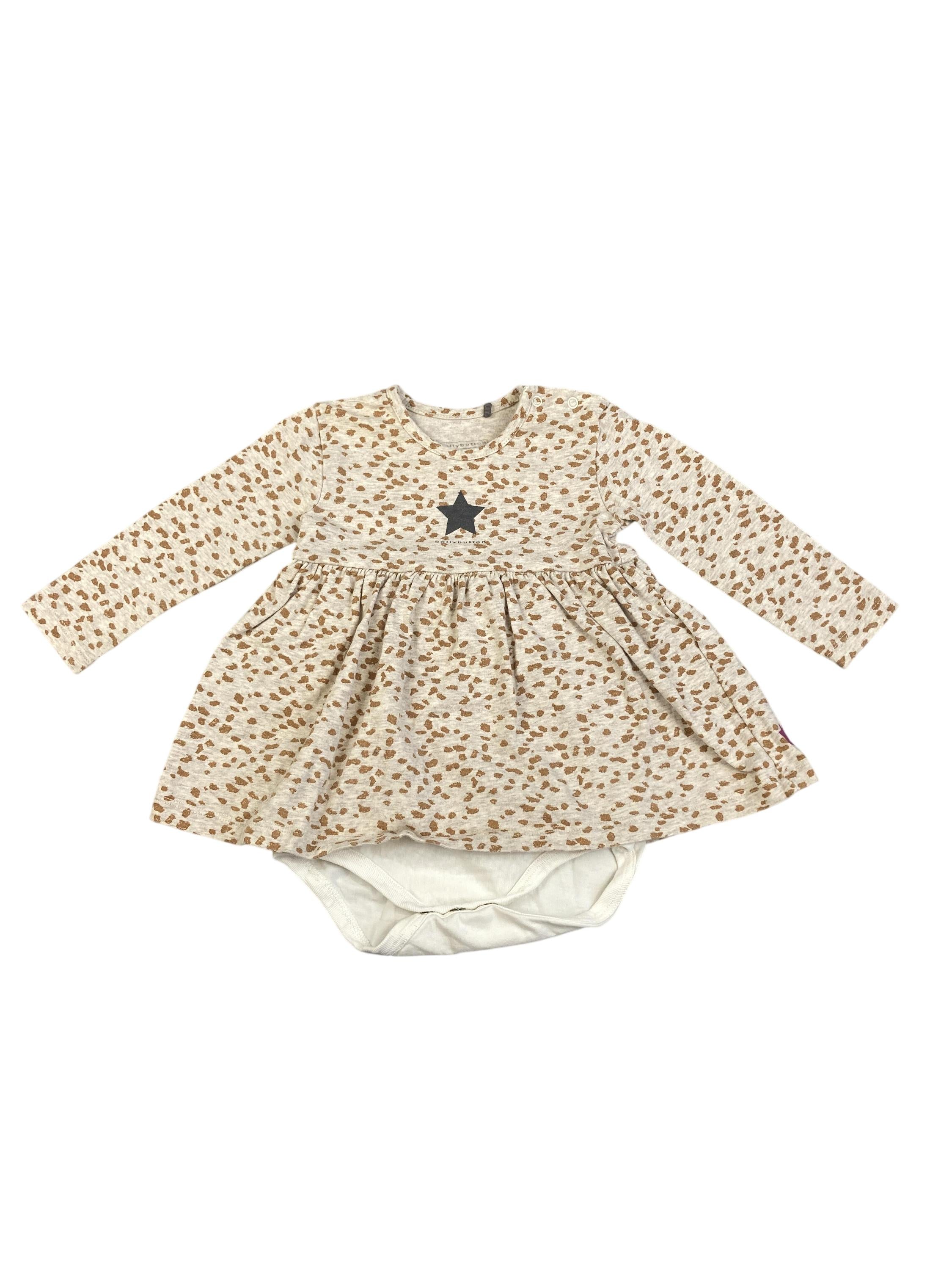 Bodys Unterwäsche & Bodys Kleidung Kleid Body Belly Button Front Image Second Hand