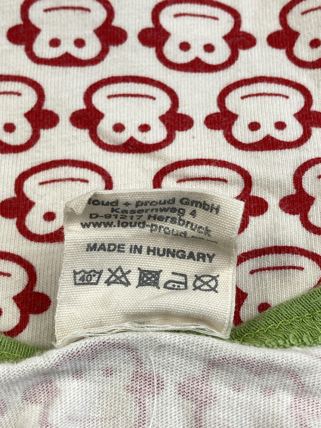 Kurzarm Body Unterwäsche & Bodies Kleidung Kurzarmbody Loud + Proud Care Label Second Hand