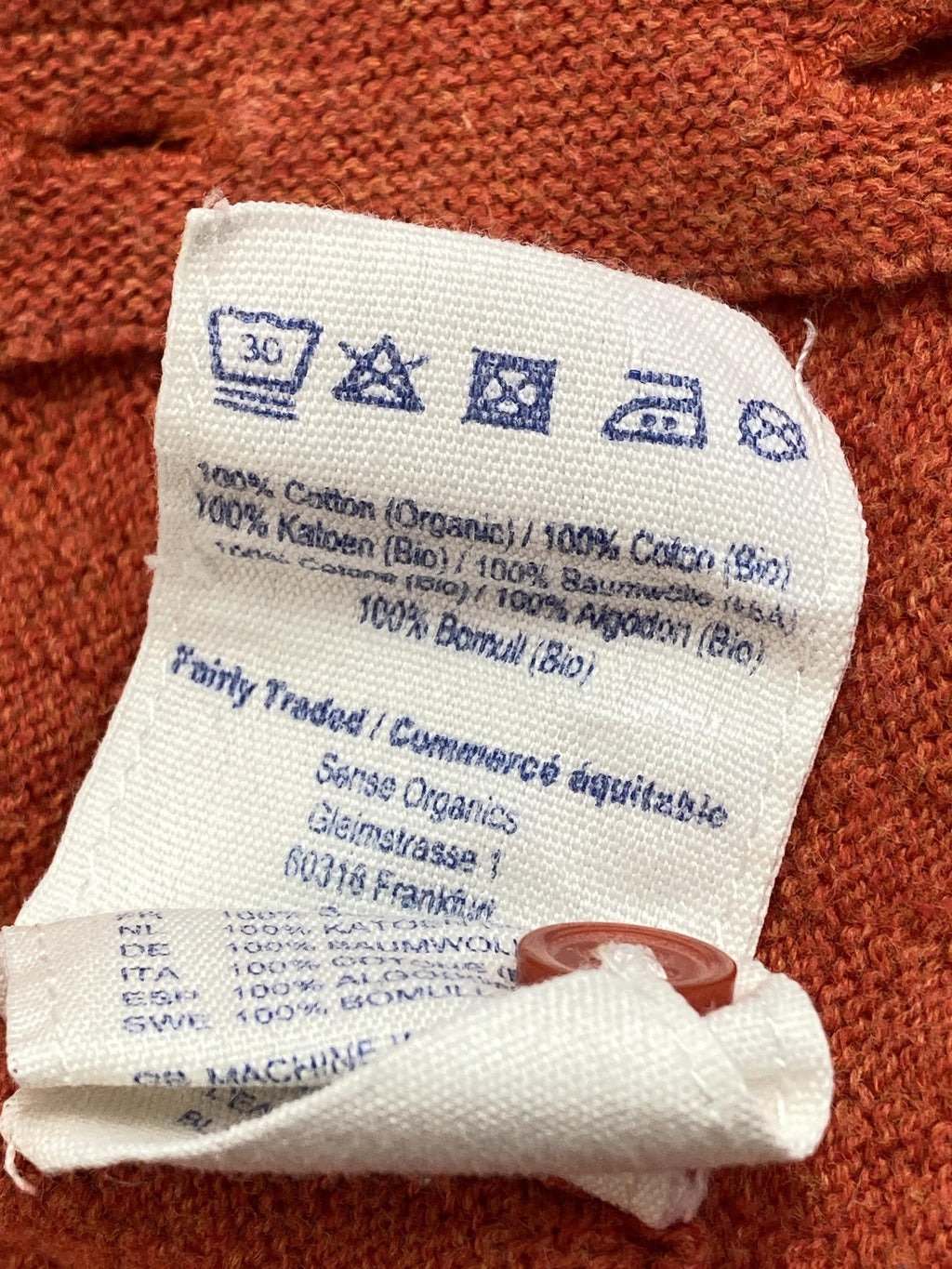 Strickjacken Strickpullover & Strickjacken Kleidung Strickjacke Sense Organics Care Label Second Hand