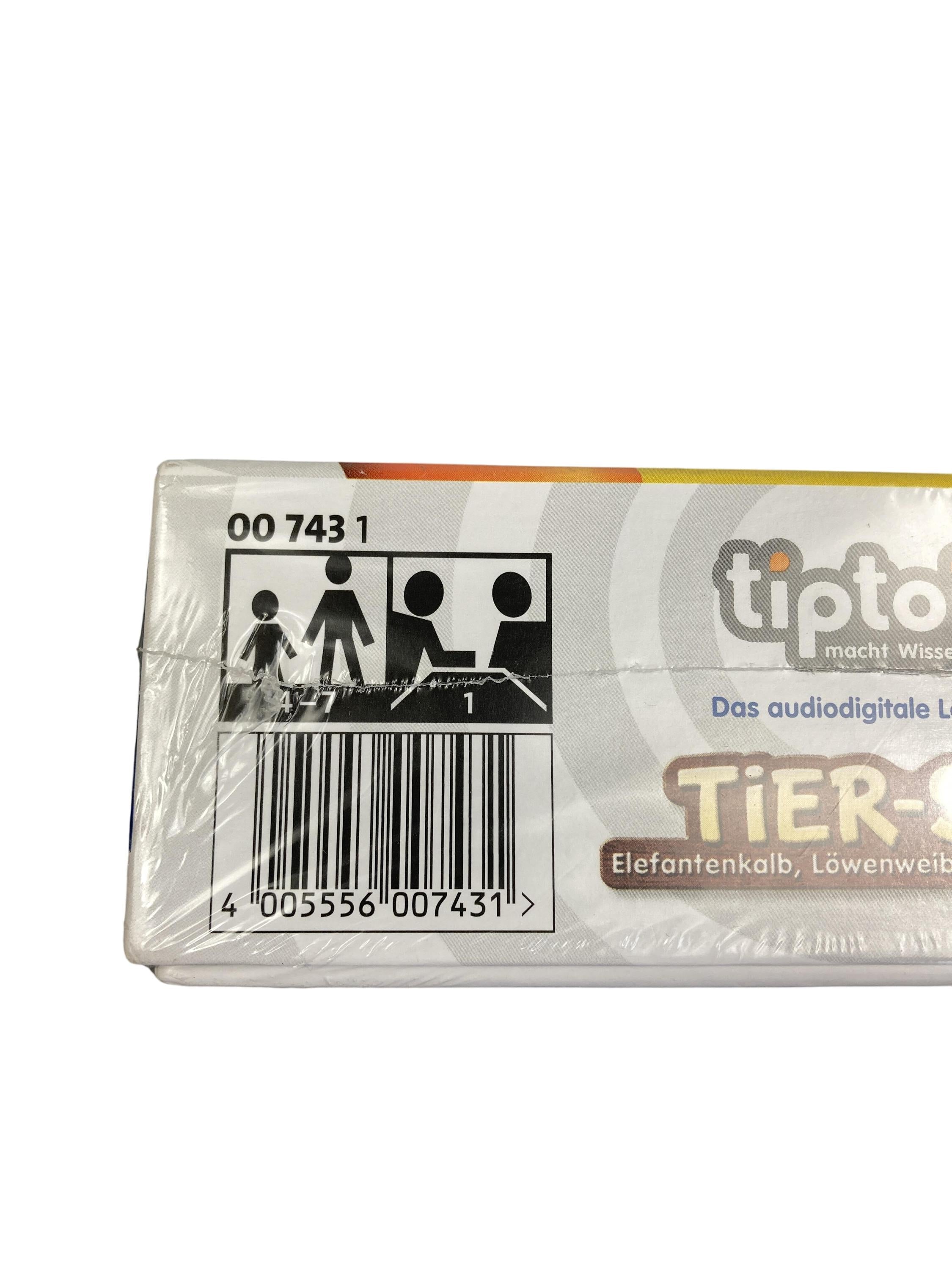 TipToi Spiele TipToi Spielen & Lernen TipToi Tierset: Elefantenkalb, Löwenweibchen mit Jungem Ravensburger  Label Image Second Hand