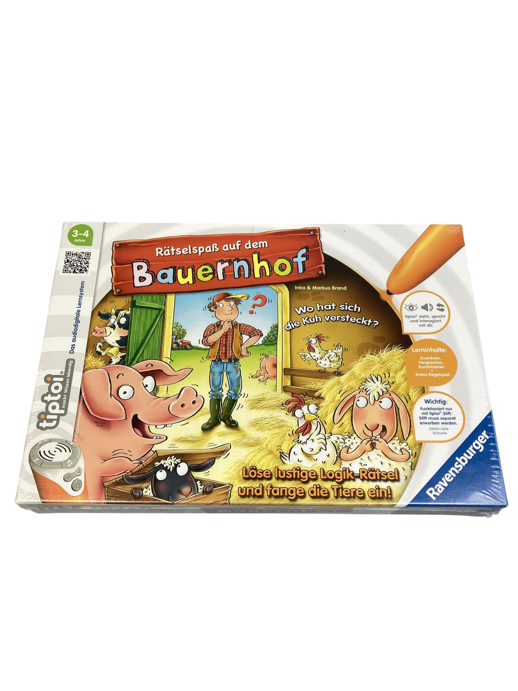 TipToi Spiele TipToi Spielen & Lernen TipToi: Rätselspaß auf dem Bauernhof Ravensburger  Front Image Second Hand