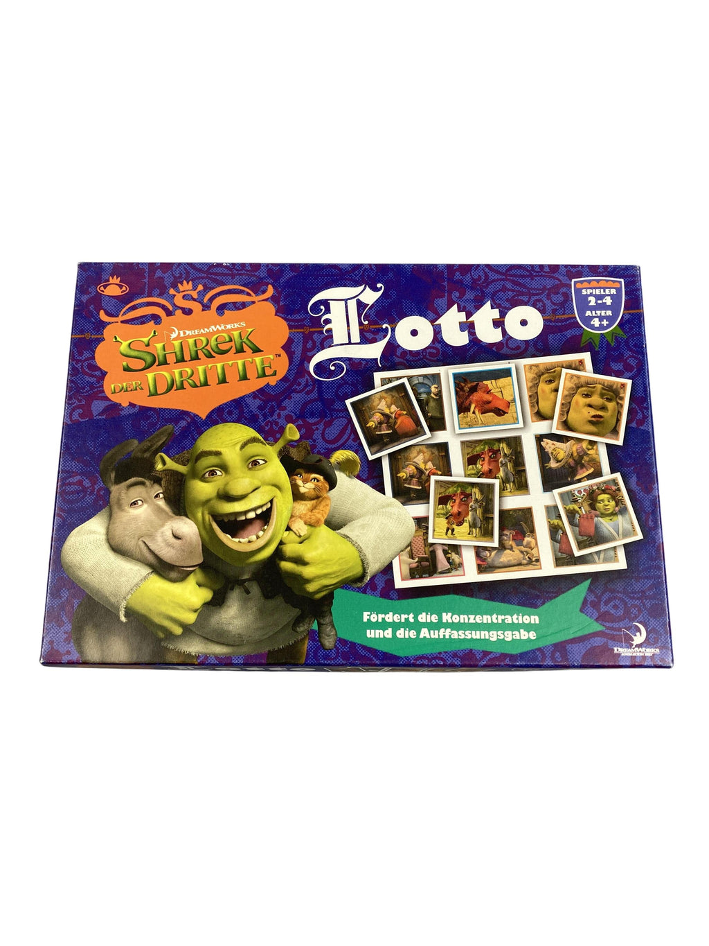 Brett- / Gesellschaftsspiele Spielen & Lernen Lotto Shreck der dritte Dreamworks Front Image Second Hand