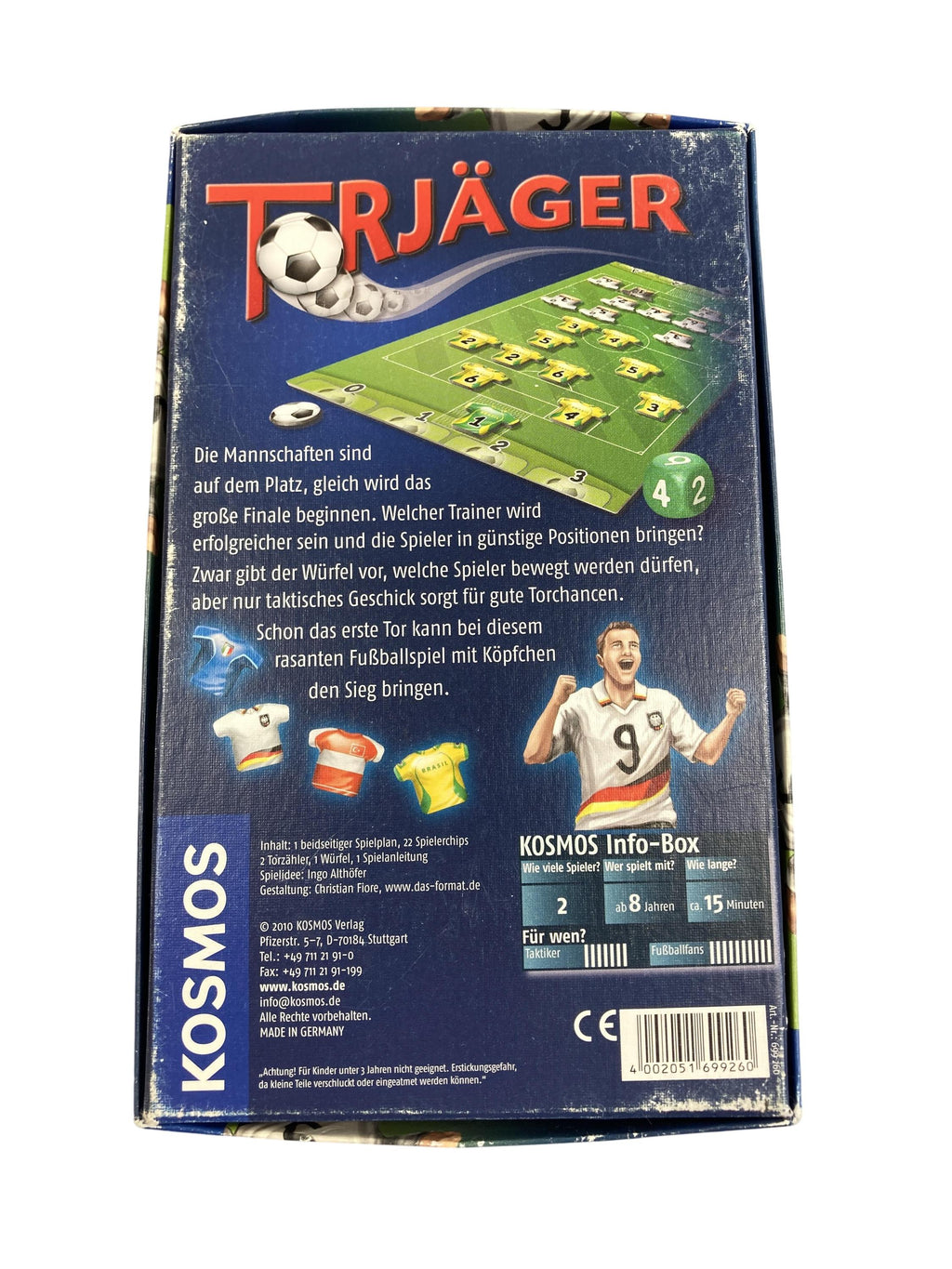 Brettspiele Brett- / Gesellschaftsspiele Spielen & Lernen Torjäger KOSMOS Rear Image Second Hand