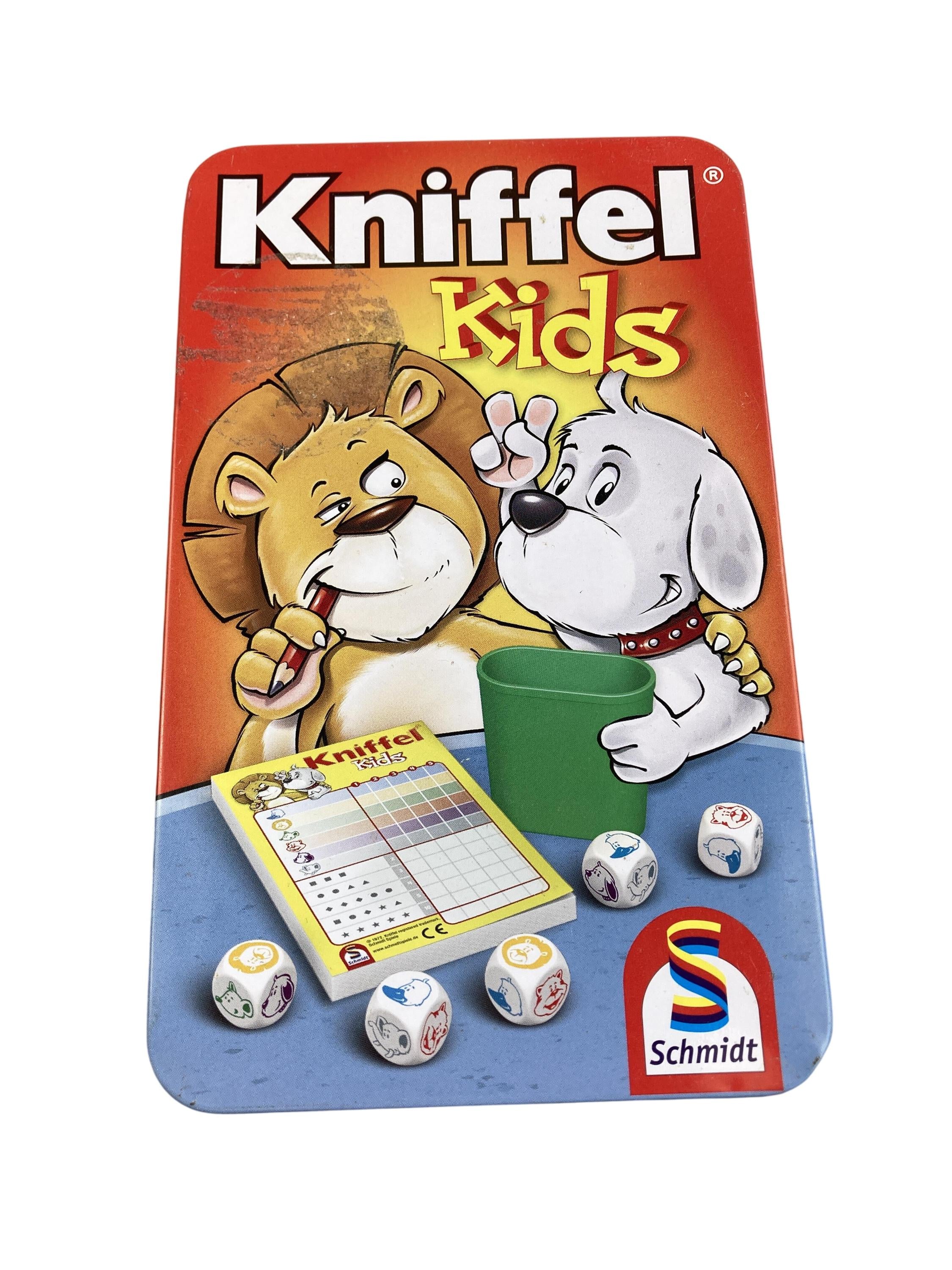 Brett- / Gesellschaftsspiele Spielen & Lernen Kniffel Kids Schmidt   Front Image Second Hand
