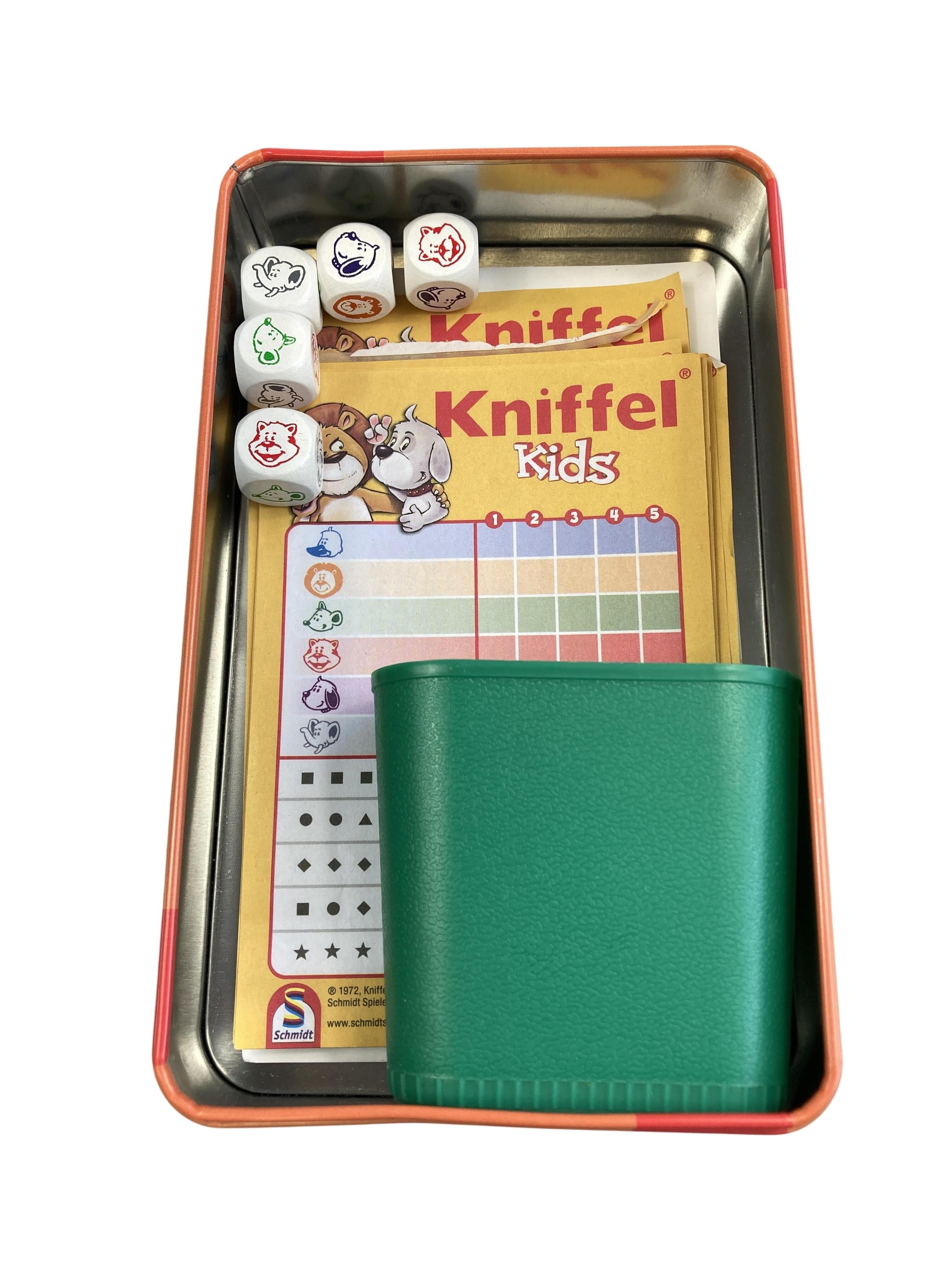 Brett- / Gesellschaftsspiele Spielen & Lernen Kniffel Kids Schmidt   New Misc Image 1 Second Hand