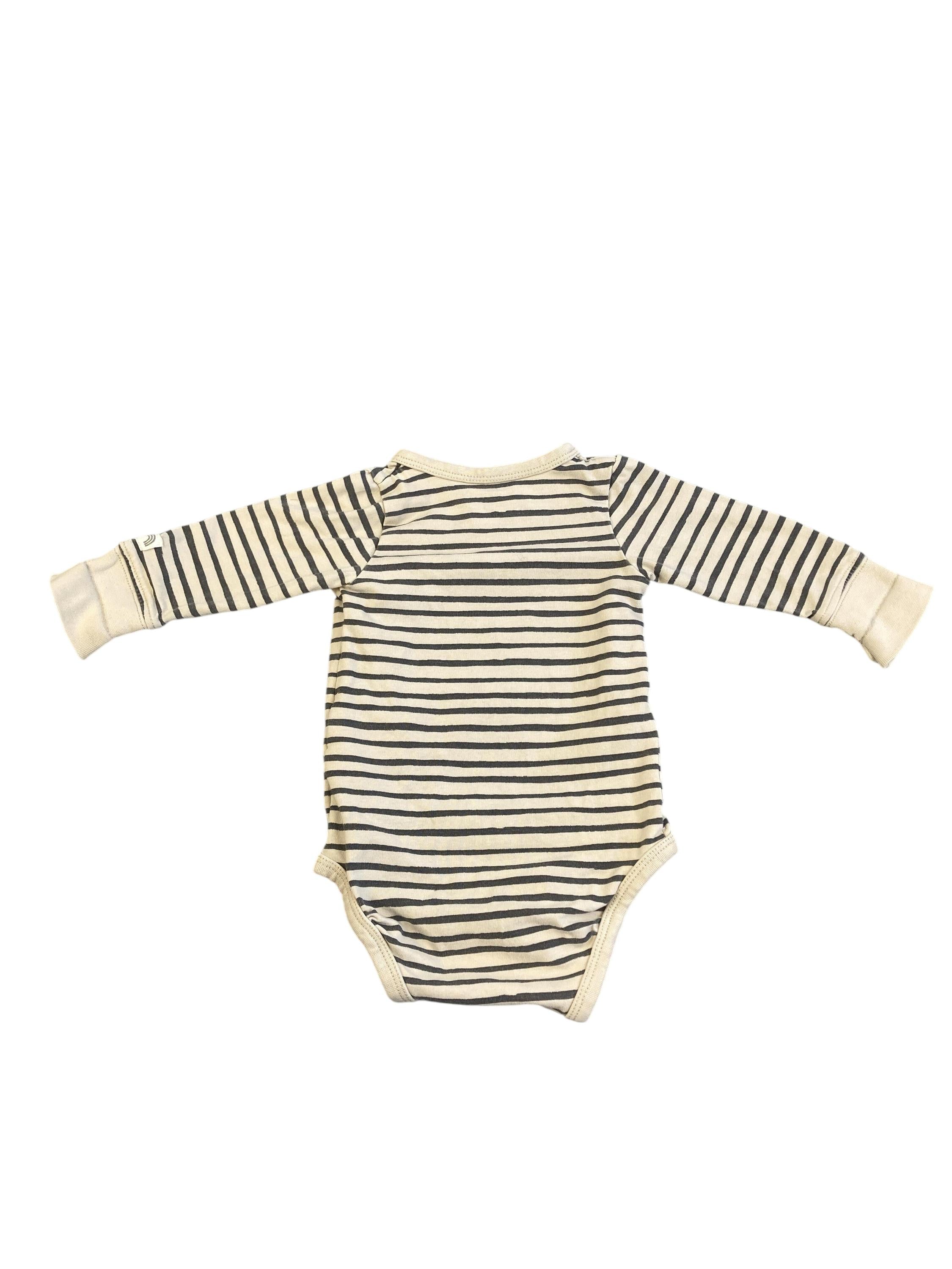 Wickelbodys Unterwäsche & Bodys Kleidung Body langarm Lindex Rear Image Second Hand