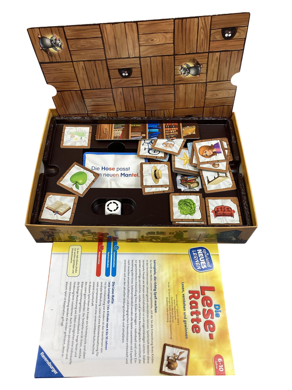 Lernspielzeuge Lernspielzeuge Spielen & Lernen Die Lese Ratte Ravensburger  New Misc Image 1 Second Hand