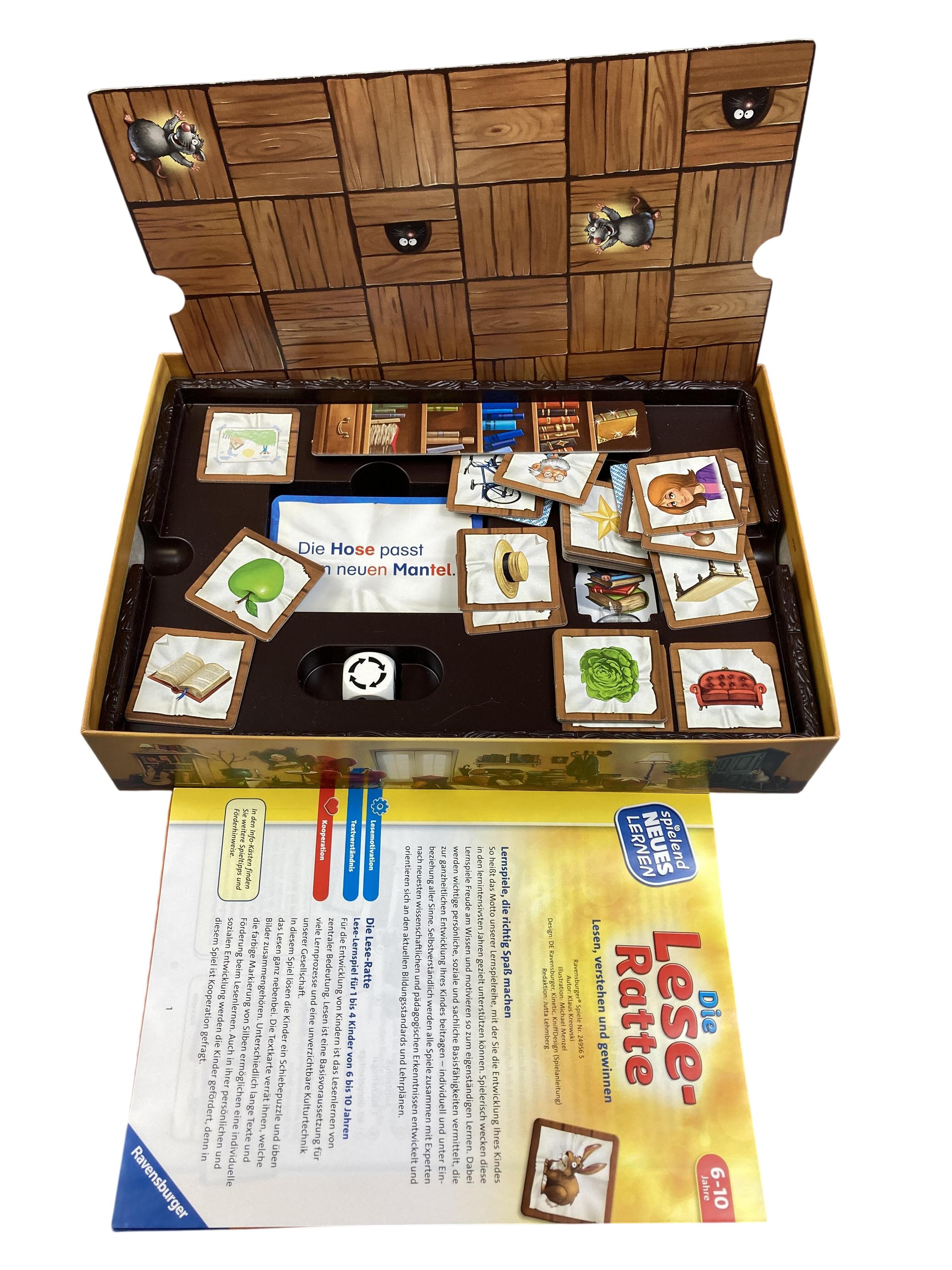 Lernspielzeuge Lernspielzeuge Spielen & Lernen Die Lese Ratte Ravensburger  New Misc Image 1 Second Hand