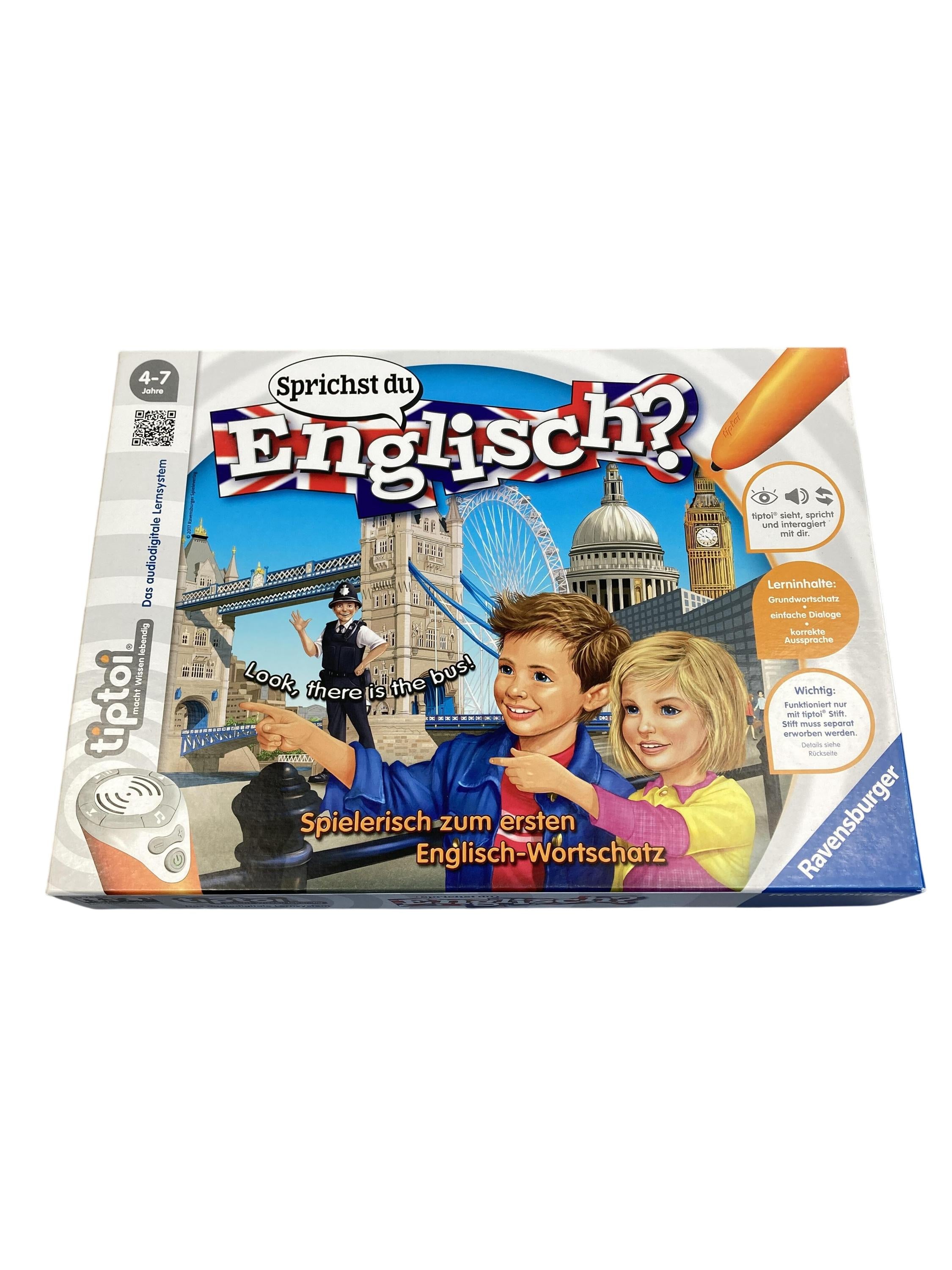 TipToi Spiele TipToi Spielen & Lernen tiptoi Sprichst du Englisch Ravensburger  Front Image Second Hand
