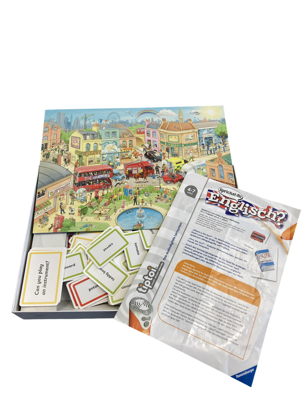 TipToi Spiele TipToi Spielen & Lernen tiptoi Sprichst du Englisch Ravensburger  New Misc Image 1 Second Hand