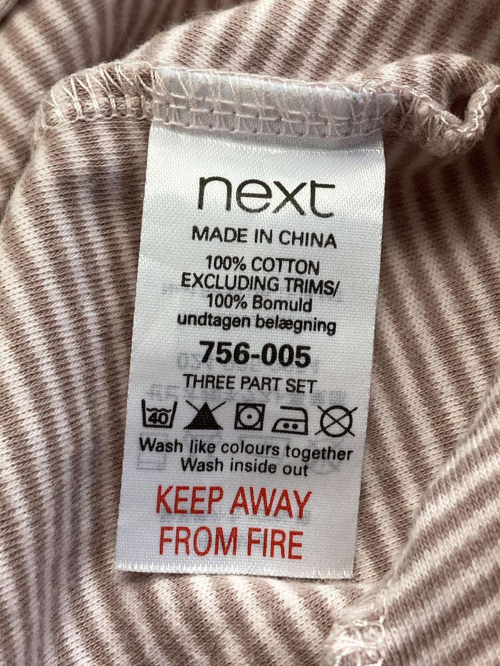 Schlafanzüge einteilig Schlafanzüge Kleidung Schlafanzug Next Care Label Second Hand