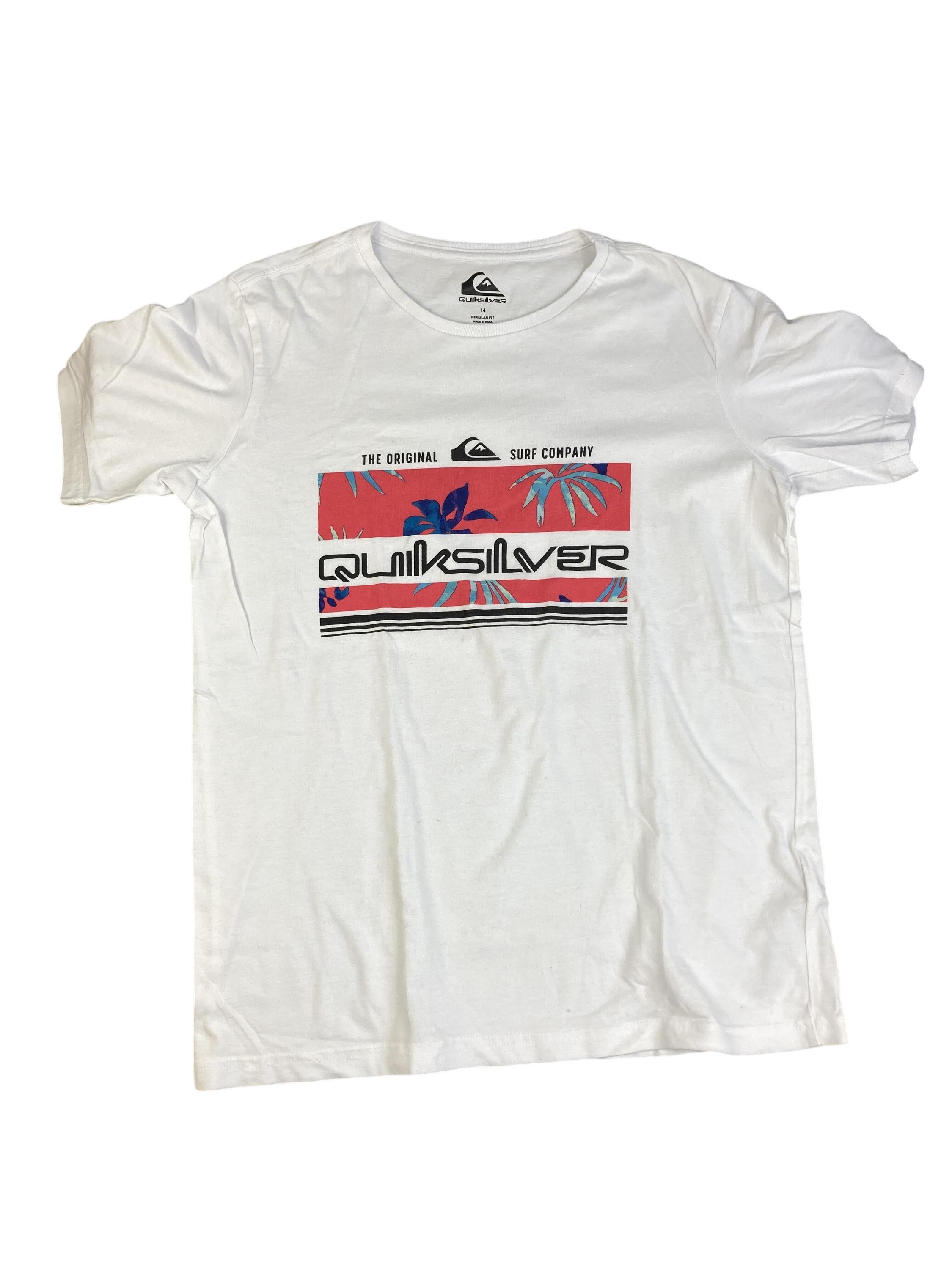 T-Shirts T-Shirts & Tops Kleidung T-Shirt Quicksilver Front Image Second Hand