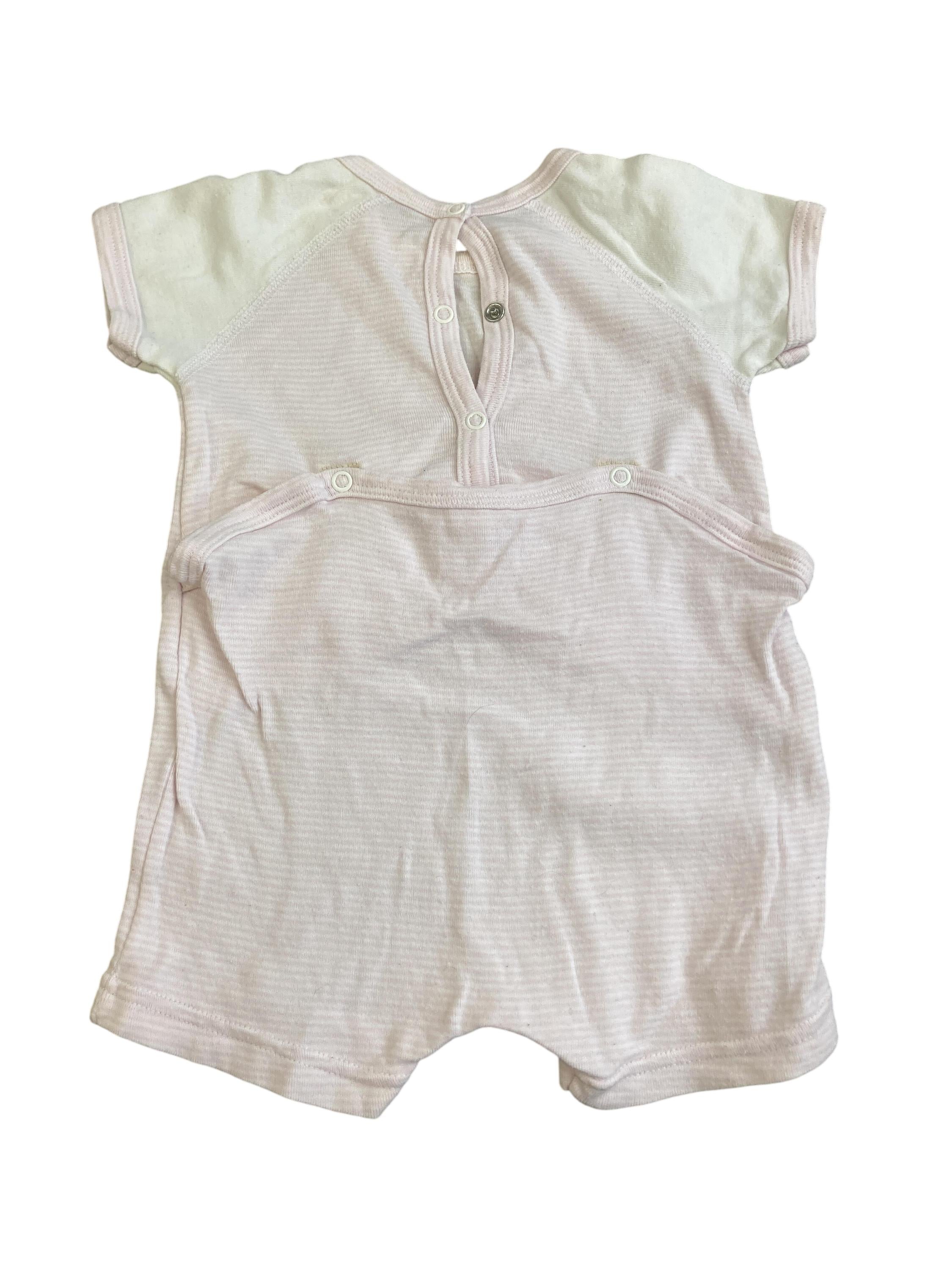 Kurzarm Body Unterwäsche & Bodies Kleidung Body Petit Bateau Rear Image Second Hand