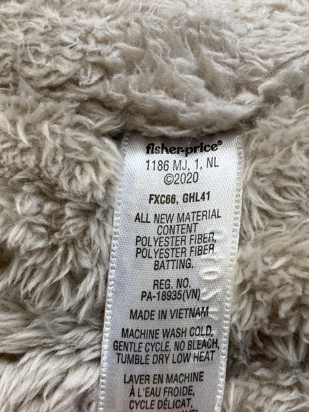 Kuscheltiere Spielen & Lernen Schlummer Otter Fisher-Price Label Image Second Hand