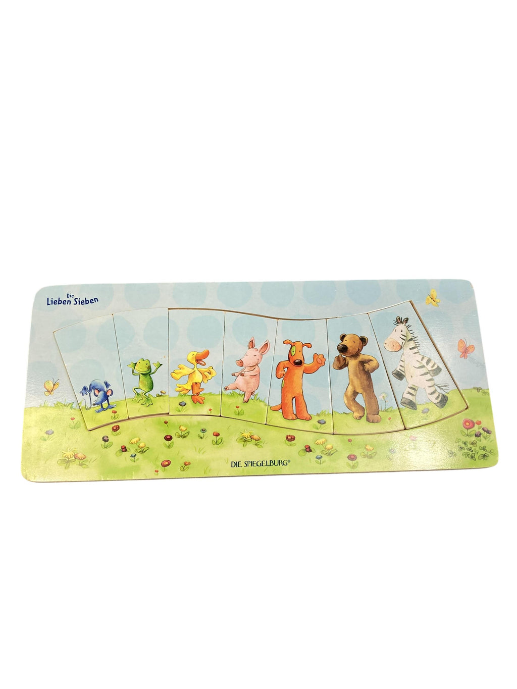 Holzpuzzles Holzspielzeuge Spielen & Lernen Die lieben sieben - Puzzle Coppenrath Front Image Second Hand