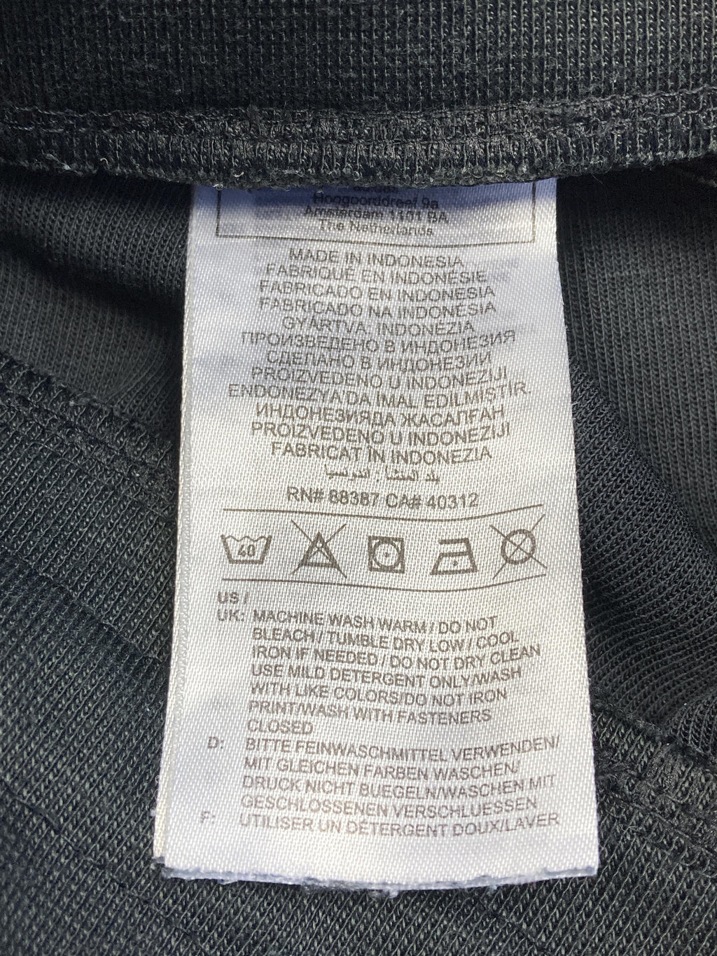 Jogginghosen Hosen & Jeans Kleidung Jogginghose Adidas Care Label Second Hand