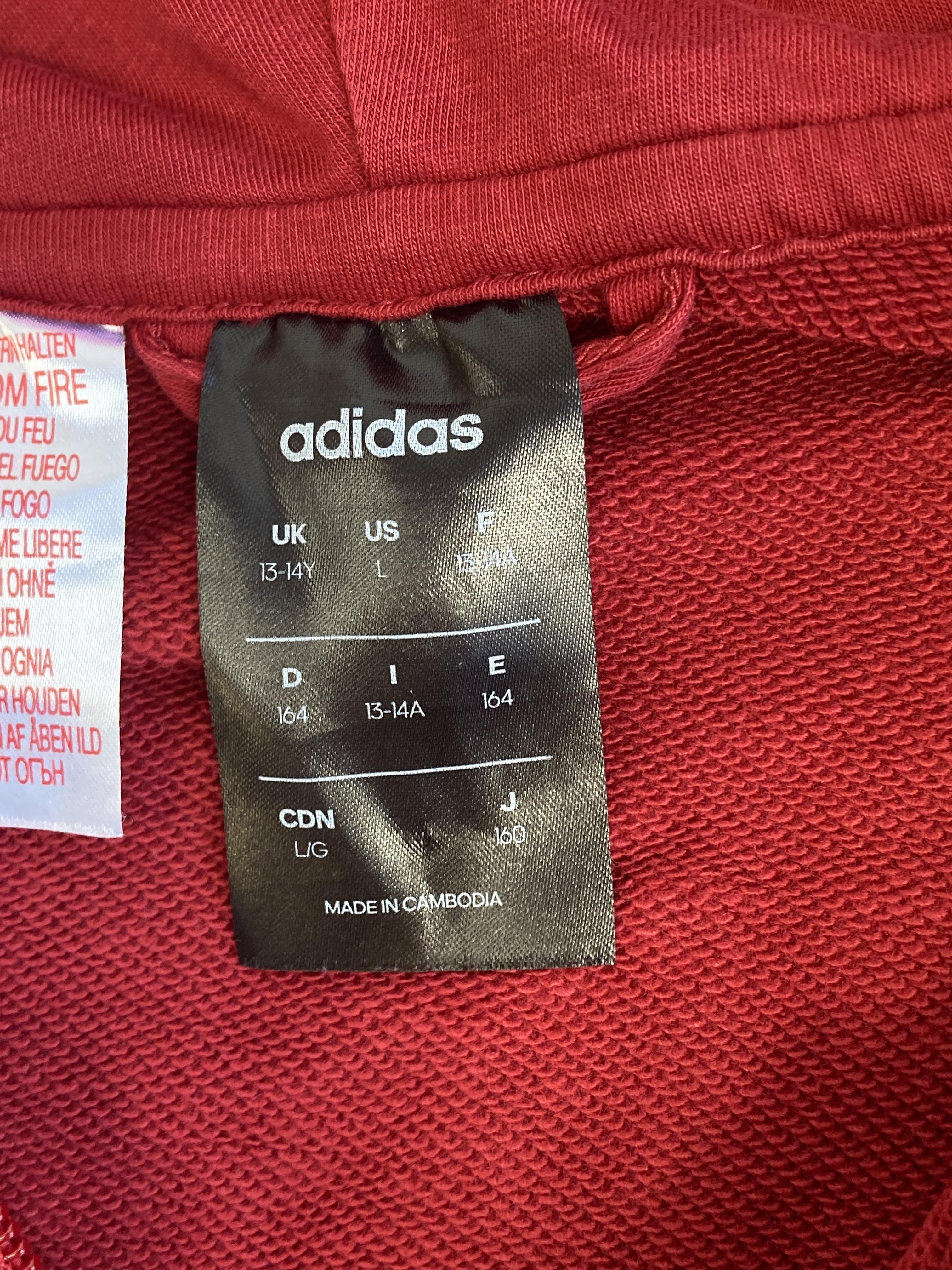 Sweatjacken Sweatshirts & Hoodies Kleidung Sweatjacke Adidas Label Image Second Hand