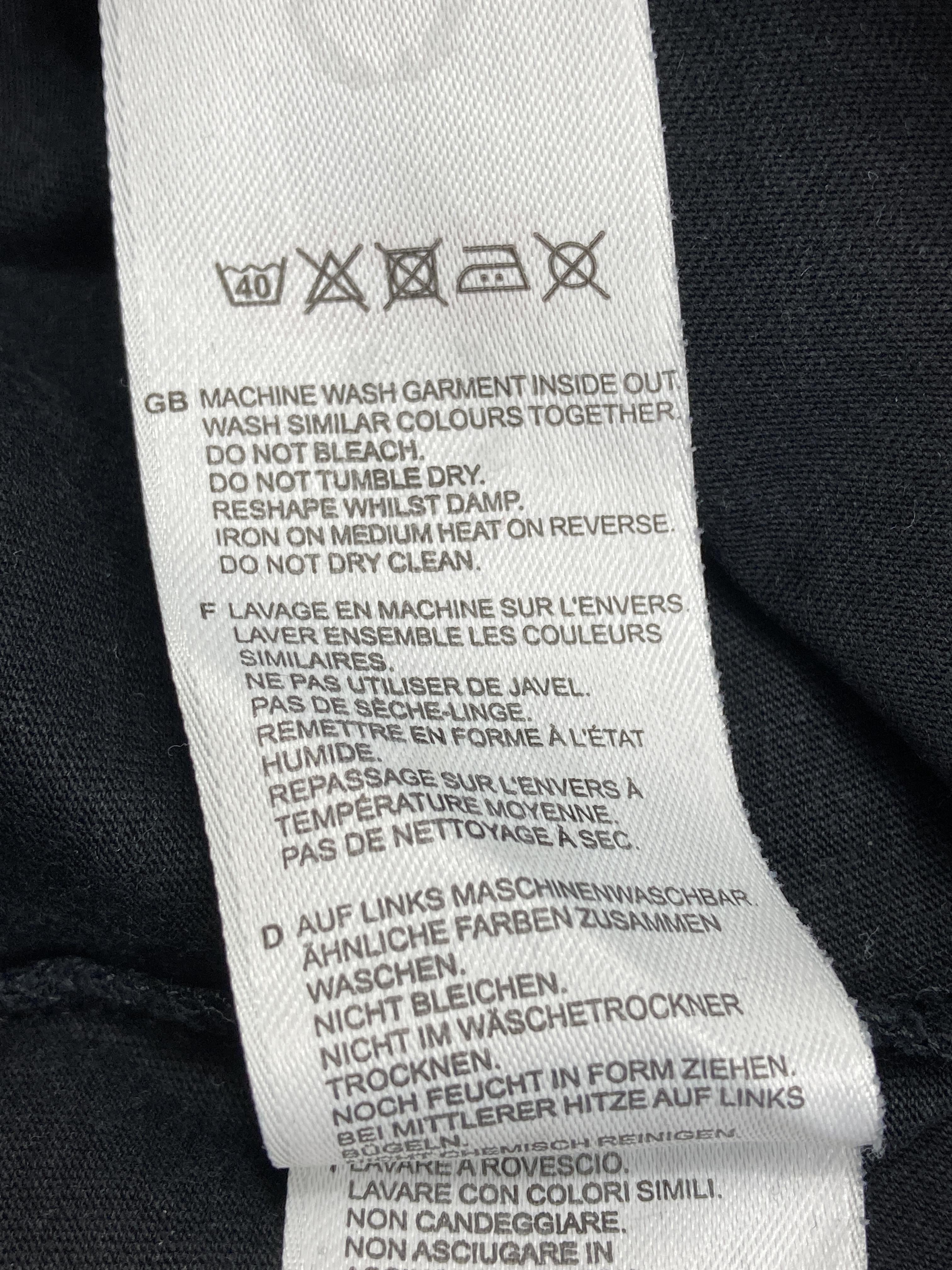 T-Shirts T-Shirts & Tops Kleidung Tshirt Fred Perry Care Label Second Hand