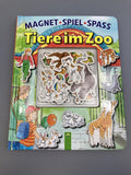 Kinderbücher Bücher Spielen & Lernen Tiere im Zoo Magnet Buch Schwager & Steinlein Verlag Front Image Second Hand