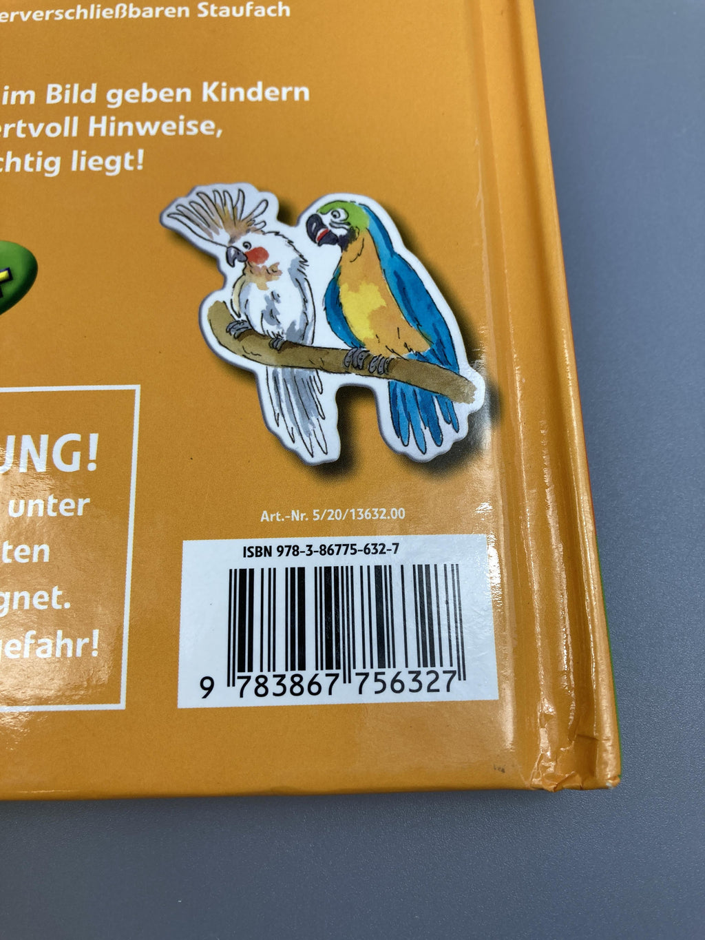 Kinderbücher Bücher Spielen & Lernen Tiere im Zoo Magnet Buch Schwager & Steinlein Verlag Label Image Second Hand