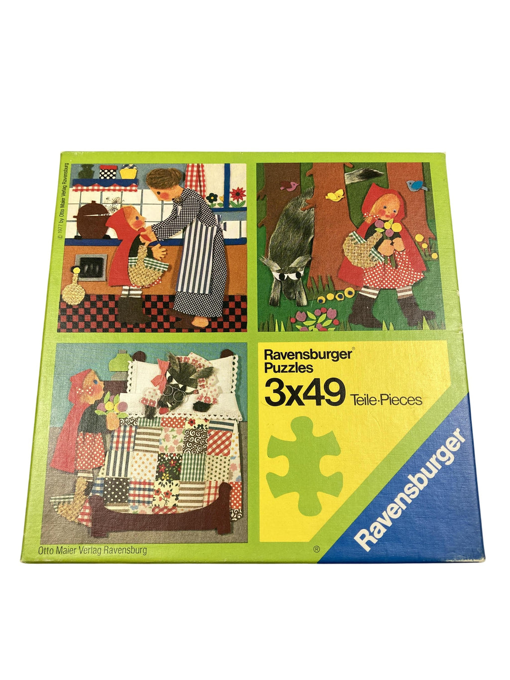 Puzzles Puzzles Spielen & Lernen Puzzle 3x49 Rotkäppchen Ravensburger  Front Image Second Hand