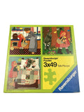 Puzzles Puzzles Spielen & Lernen Puzzle 3x49 Rotkäppchen Ravensburger  Front Image Second Hand