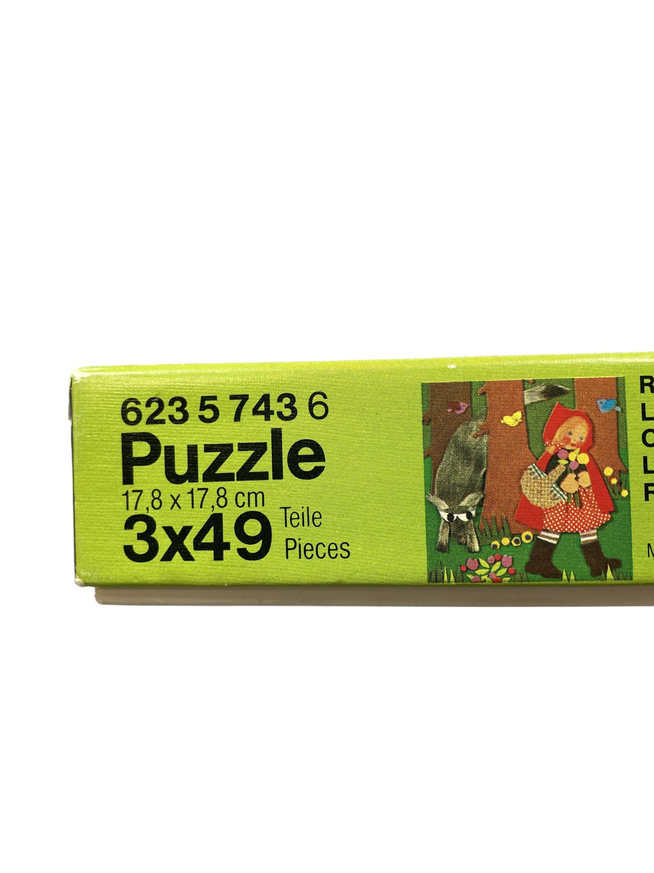 Puzzles Puzzles Spielen & Lernen Puzzle 3x49 Rotkäppchen Ravensburger  New Misc Image 1 Second Hand