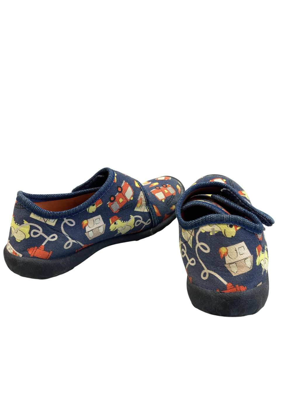 Hausschuhe Schuhe Hausschuhe Feuerwehr Superfit Rear Image Second Hand