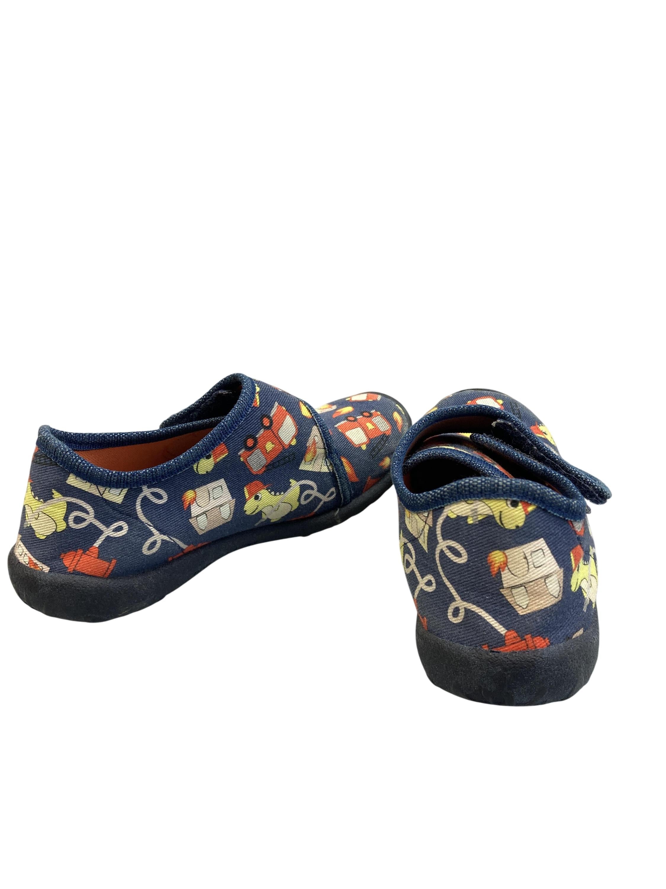 Hausschuhe Schuhe Hausschuhe Feuerwehr Superfit Rear Image Second Hand