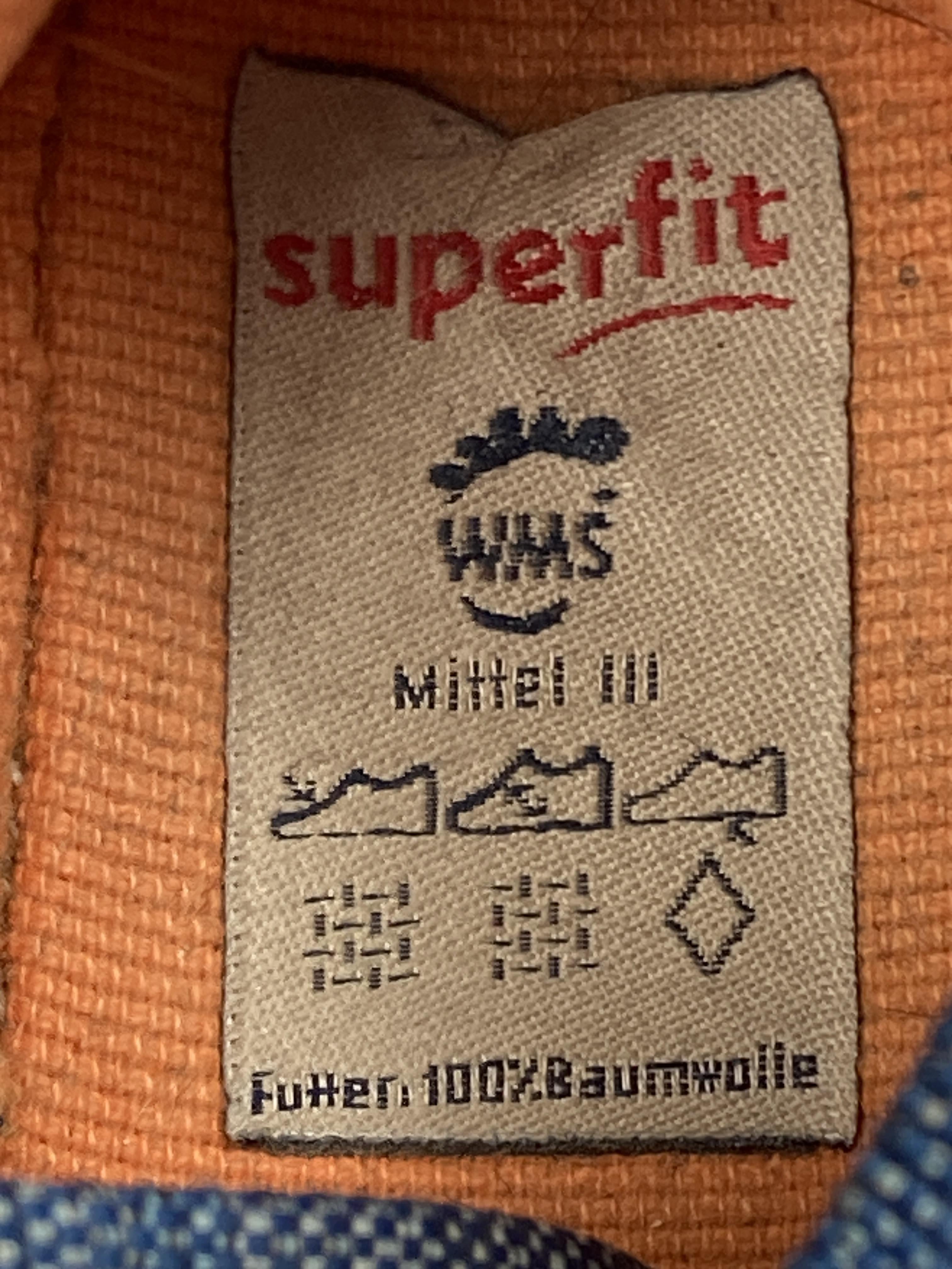 Hausschuhe Schuhe Hausschuhe Feuerwehr Superfit Label Image Second Hand