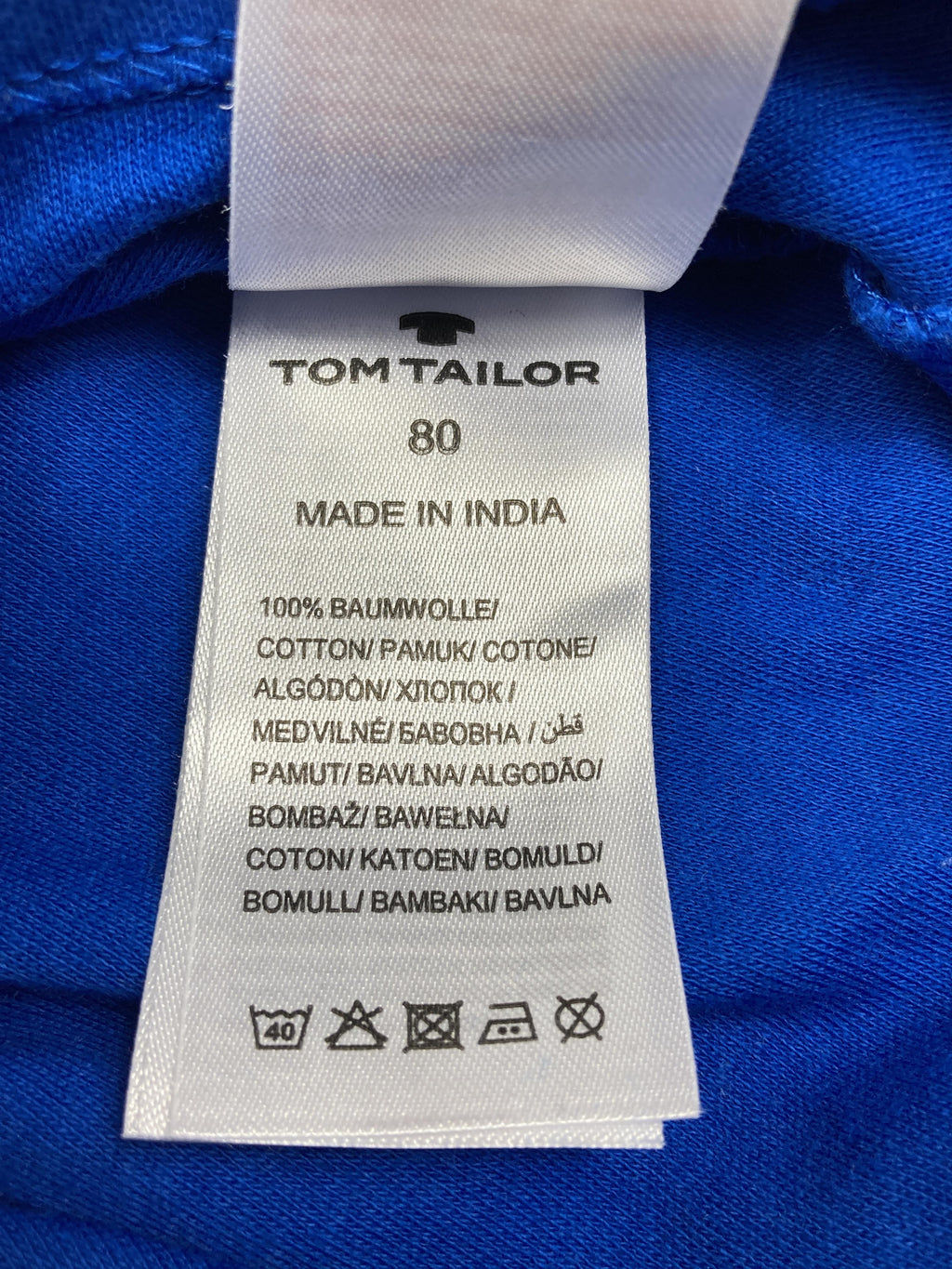 Langarmshirts Longsleeves & Shirts Kleidung Langarmshirt Tom Tailor Care Label Second Hand