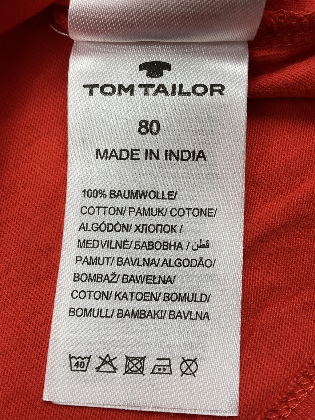 Langarmshirts Longsleeves & Shirts Kleidung Langarmshirt Tom Tailor Care Label Second Hand