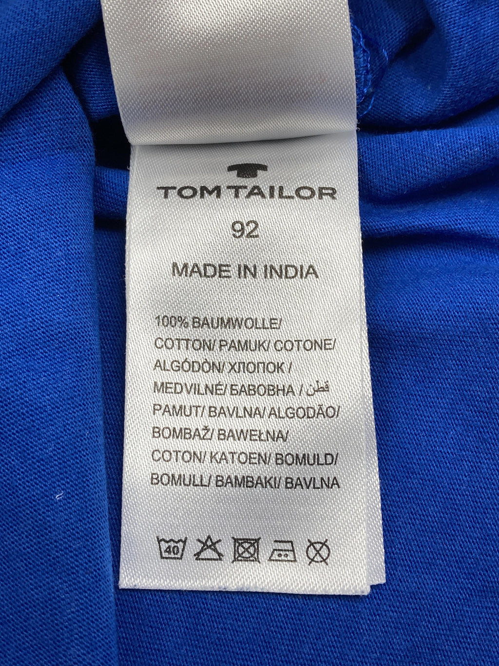 Langarmshirts Longsleeves & Shirts Kleidung Langarmshirt Tom Tailor Care Label Second Hand