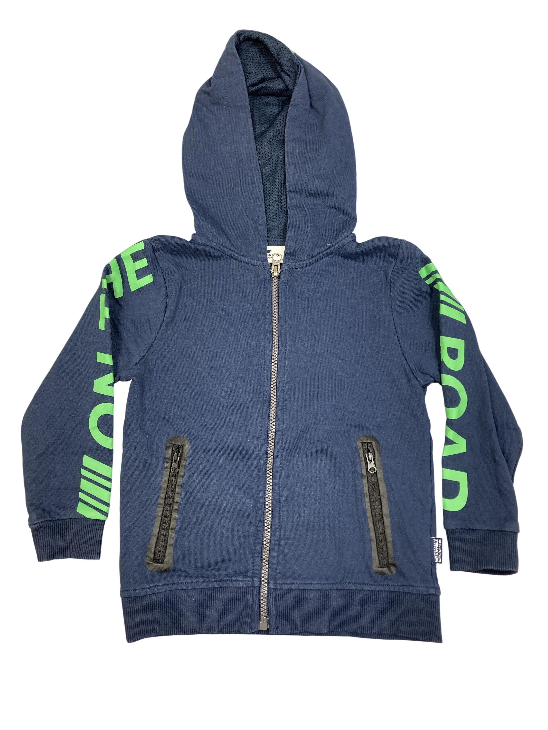 Kapuzenjacken Sweatshirts & Hoodies Kleidung Kapuzensweatjacke Tom Tailor Front Image Second Hand