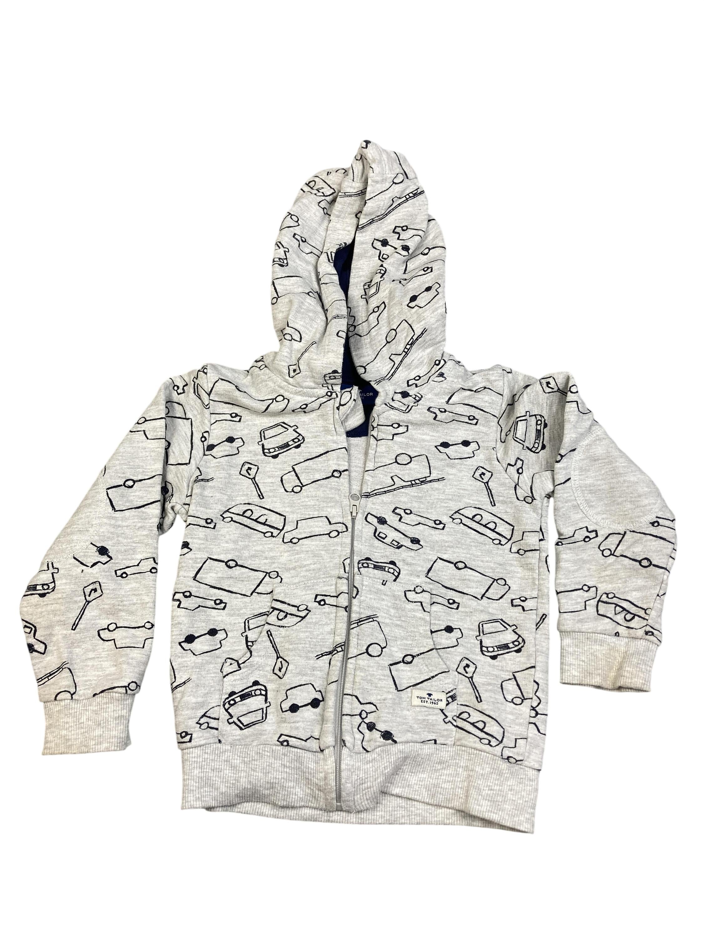Kapuzenjacken Sweatshirts & Hoodies Kleidung Kapuzenjacke Tom Tailor Front Image Second Hand