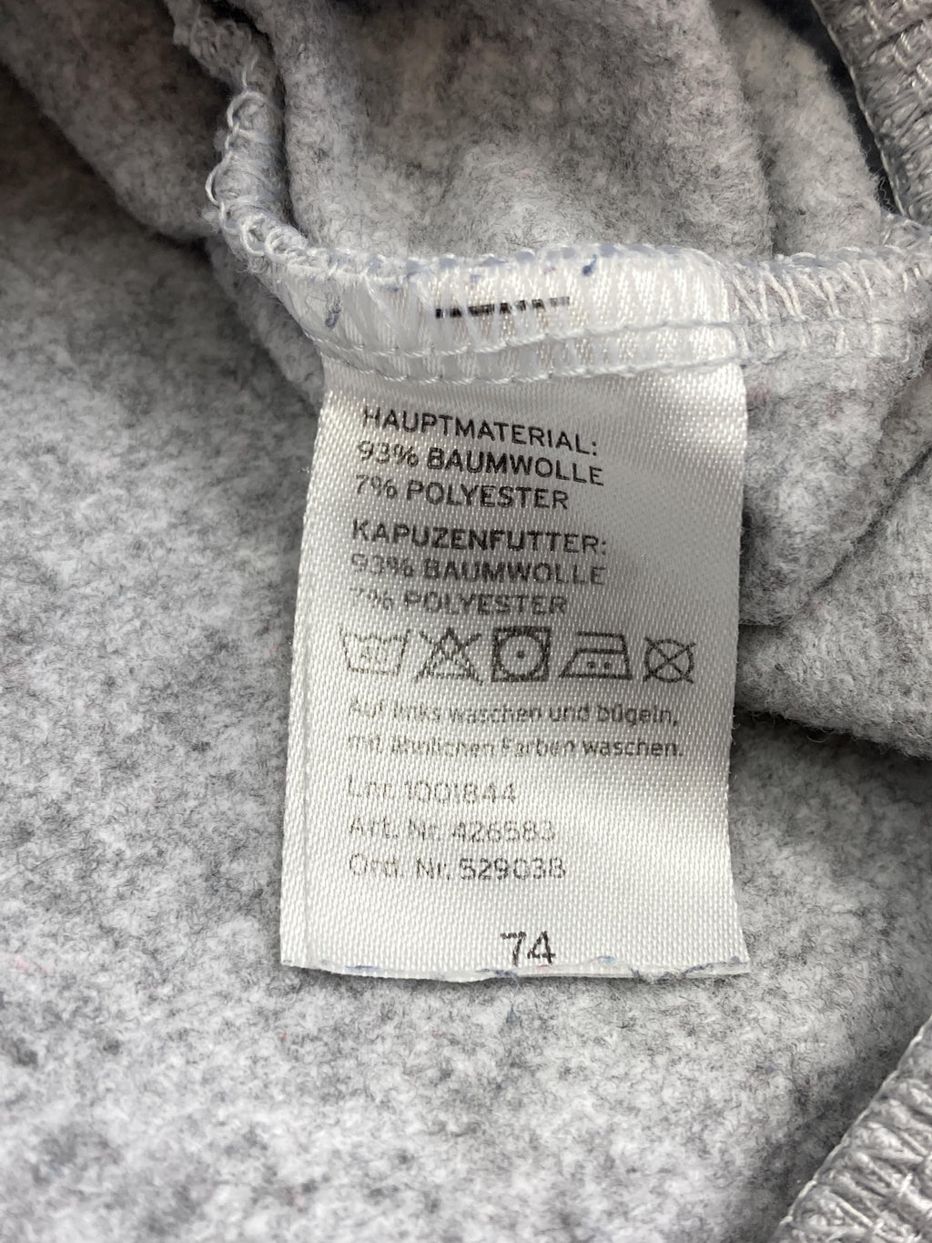 Hoodies Sweatshirts & Hoodies Kleidung Kapuzenpullover Sesamstraße License Factory Care Label Second Hand